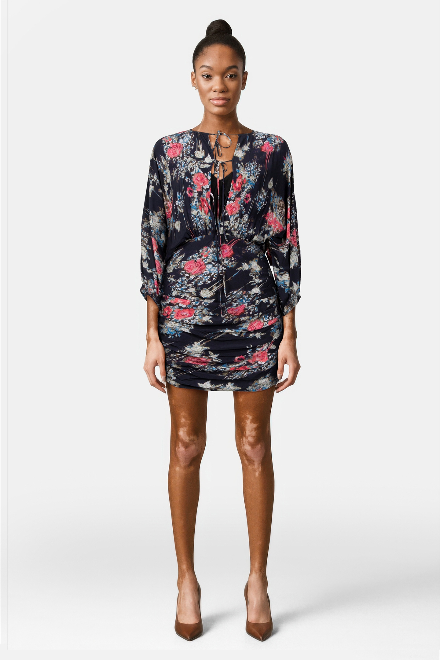 ALEXE DRESS BLACK MULTICO 1