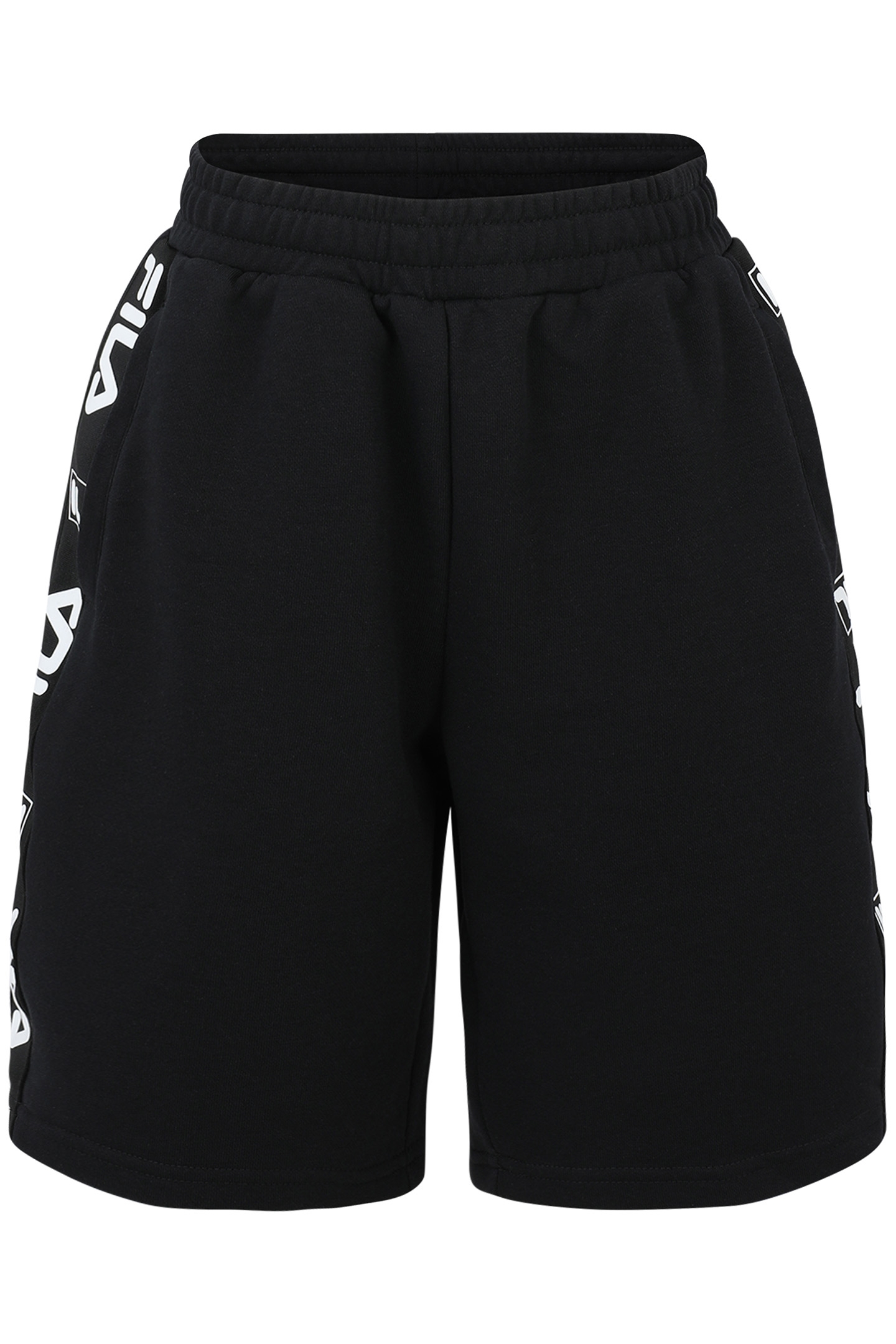 BOYS IDEN TAPED SHORTS BLACK 1