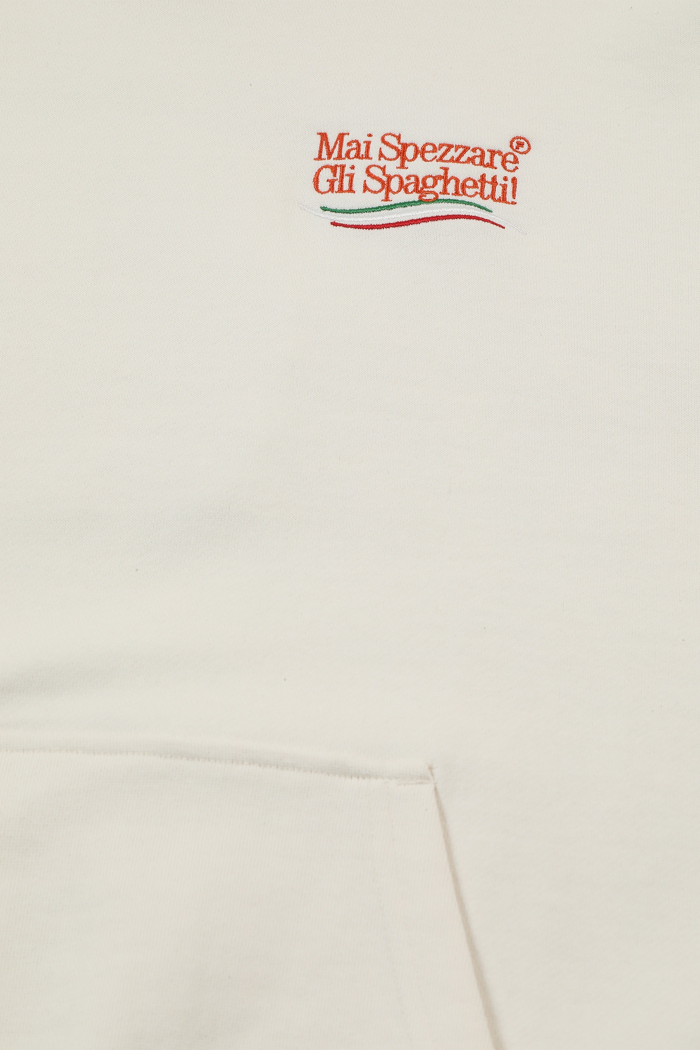 NAVIGLI PASTA RELAXED GRAPHIC HOODIE EGRET 7