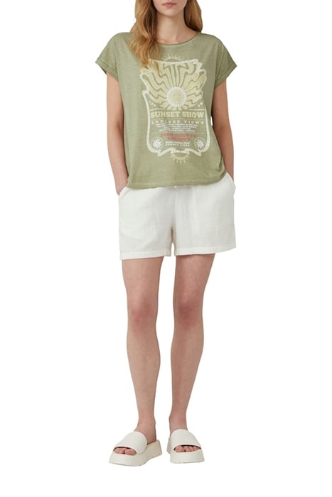 S.OLIVER-QS T-SHIRTS GREEN 2