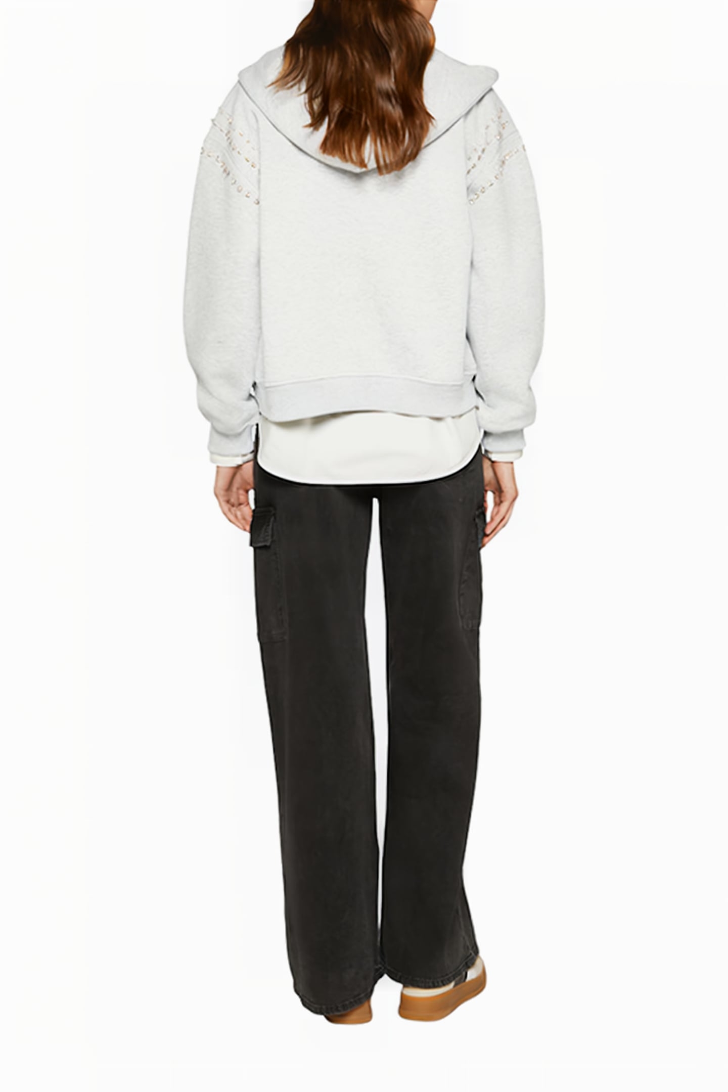 S.OLIVER SWEATSHIRT GREY/BLACK 3