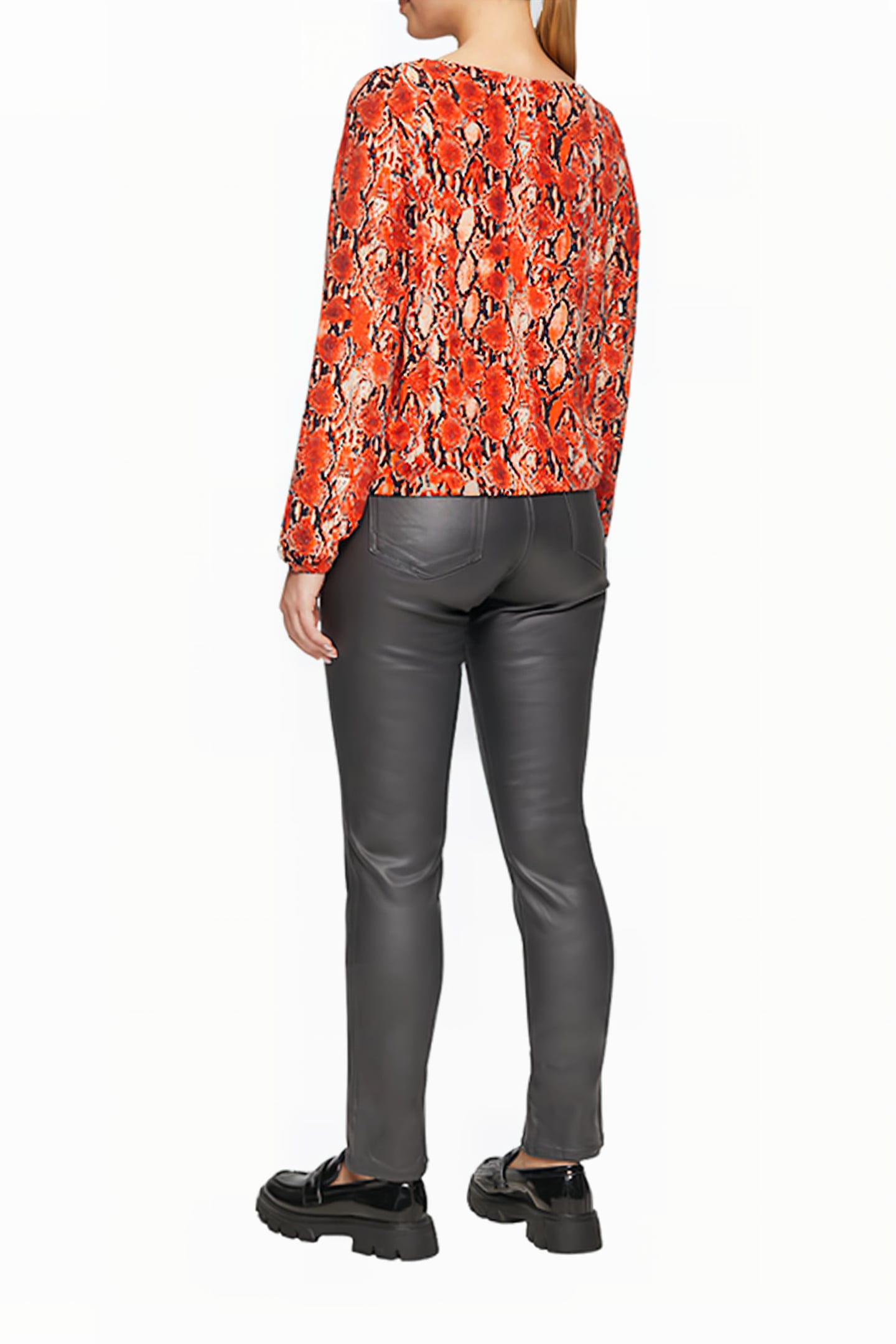 S.OLIVER T-SHIRTS ORANGE 2