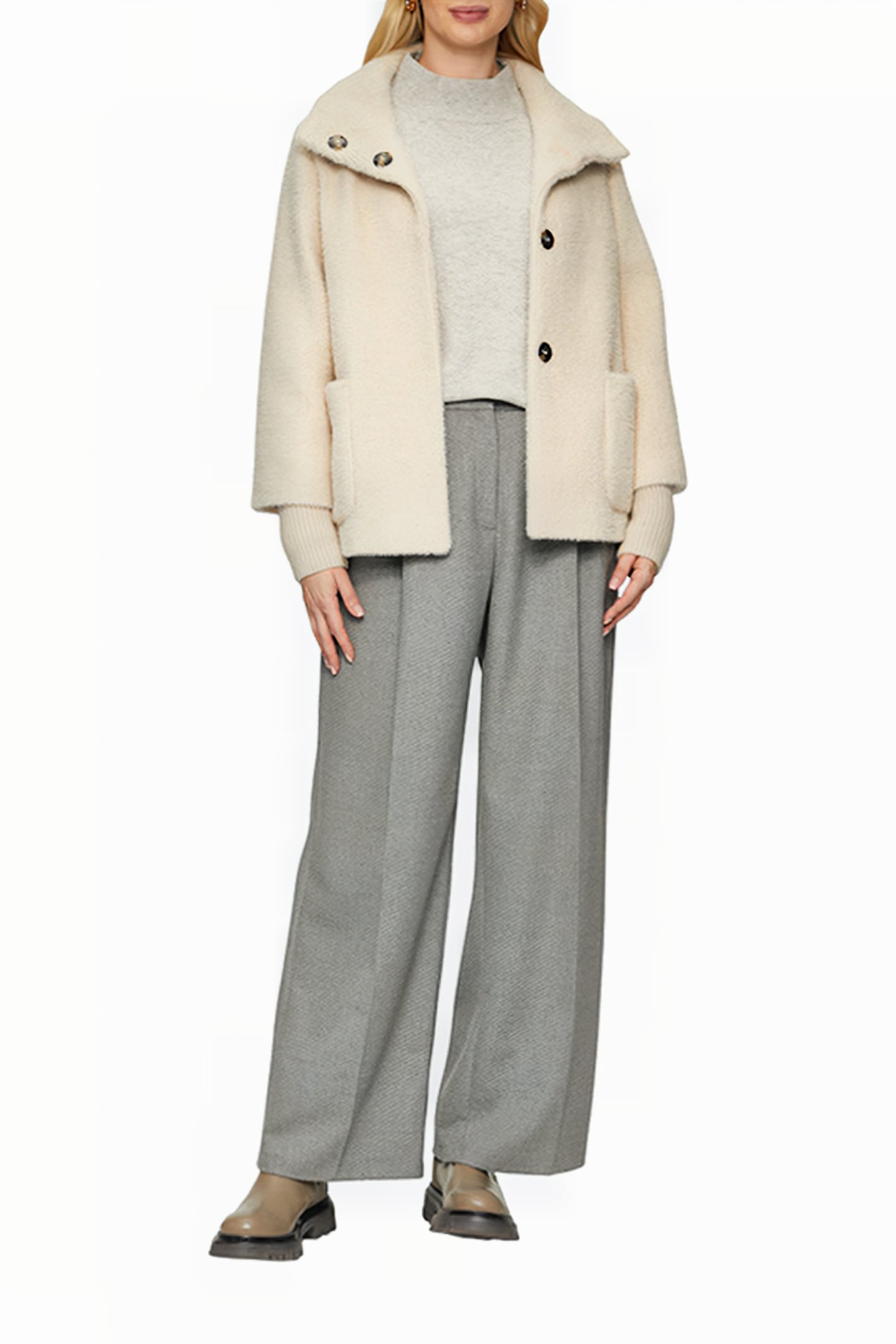 S.OLIVER PULLOVER GREY/BLACK 4