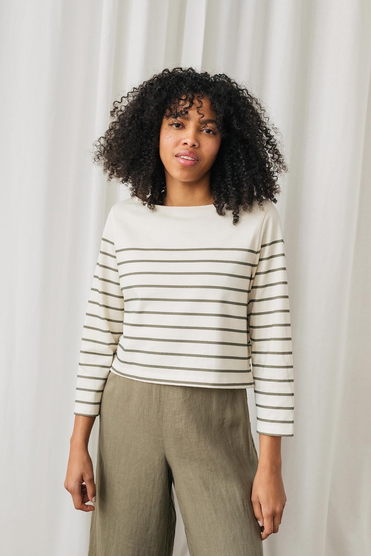 GROTO T-SHIRTS LIGHT KHAKI 1