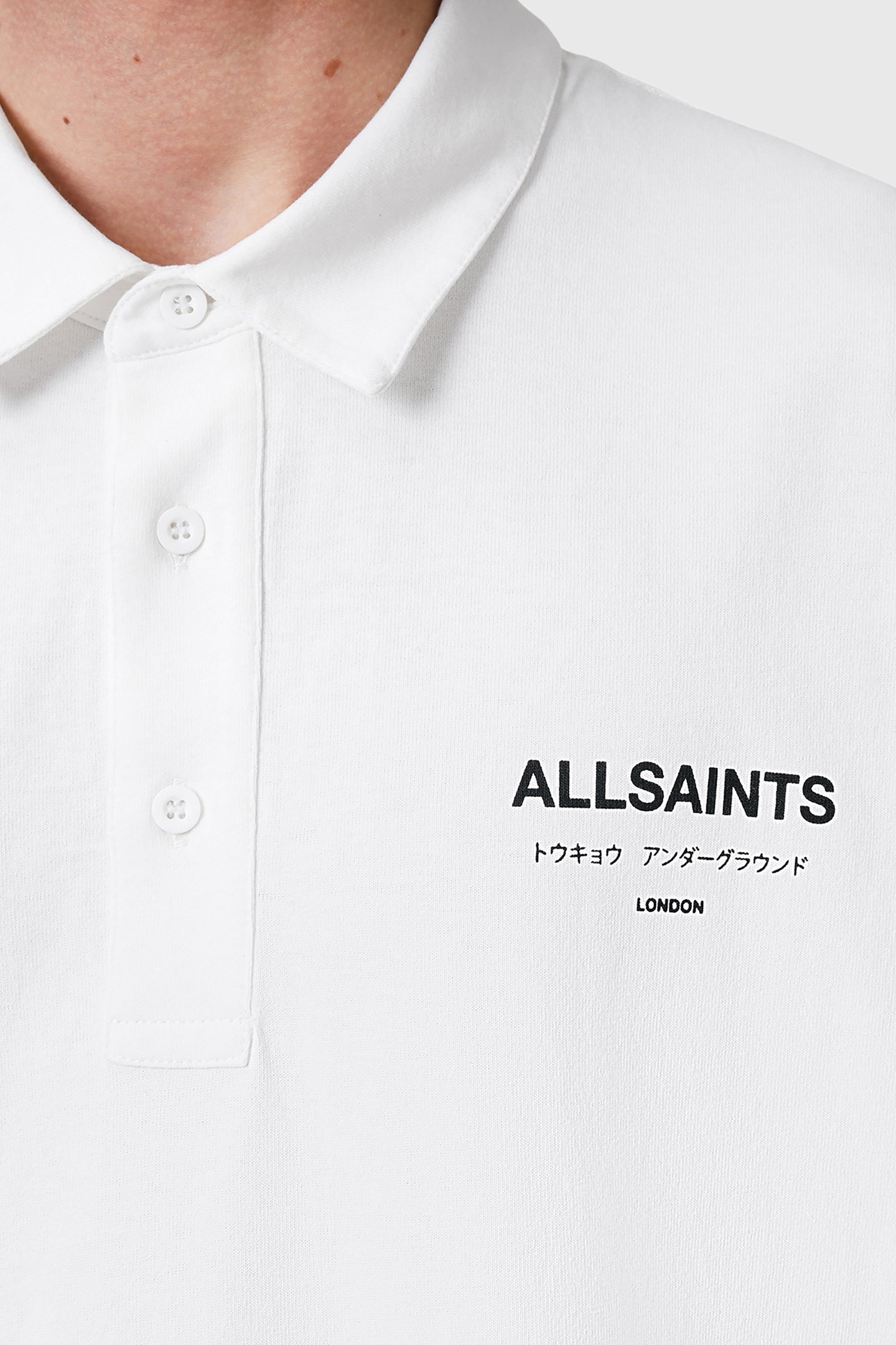 UNDERGROUND SS POLO ASHEN WHITE 7