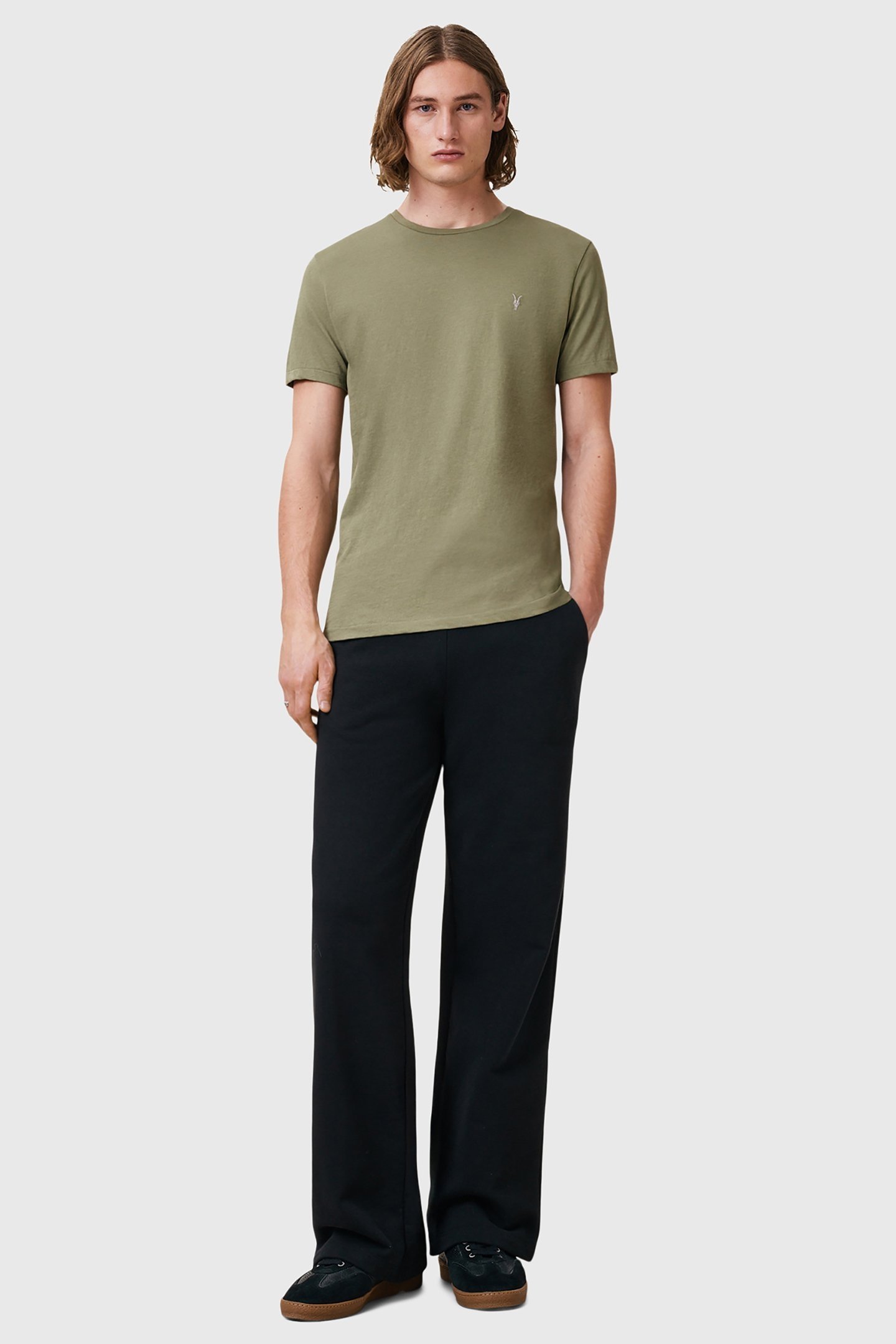 TONIC SS CREW 3 PK WHITE/BROWN/GREEN 6