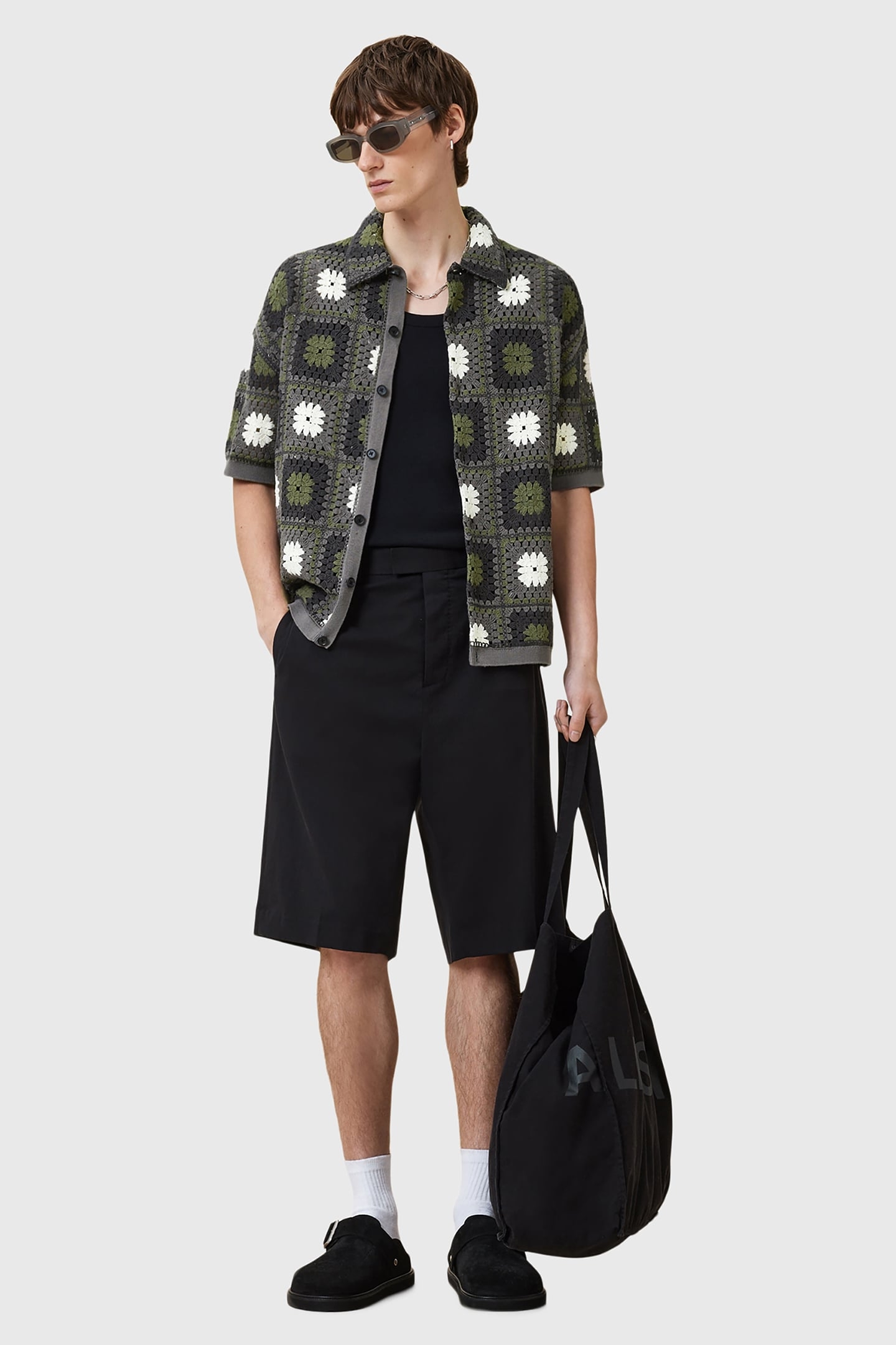 MANDON CARDIGAN GREEN MULTI 5