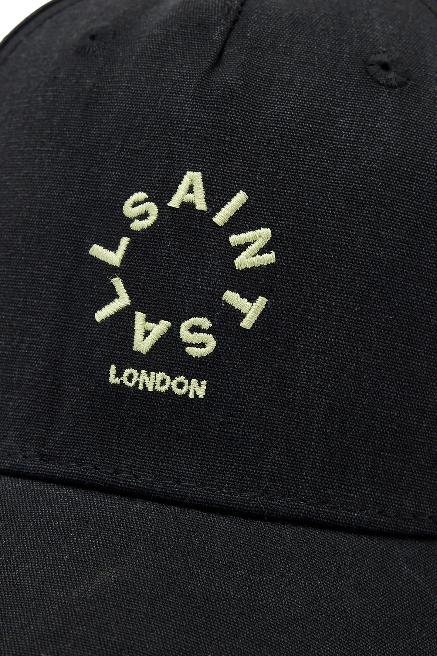 HAVEN BASEBALL CAP BLACK/JADE GREEN 4