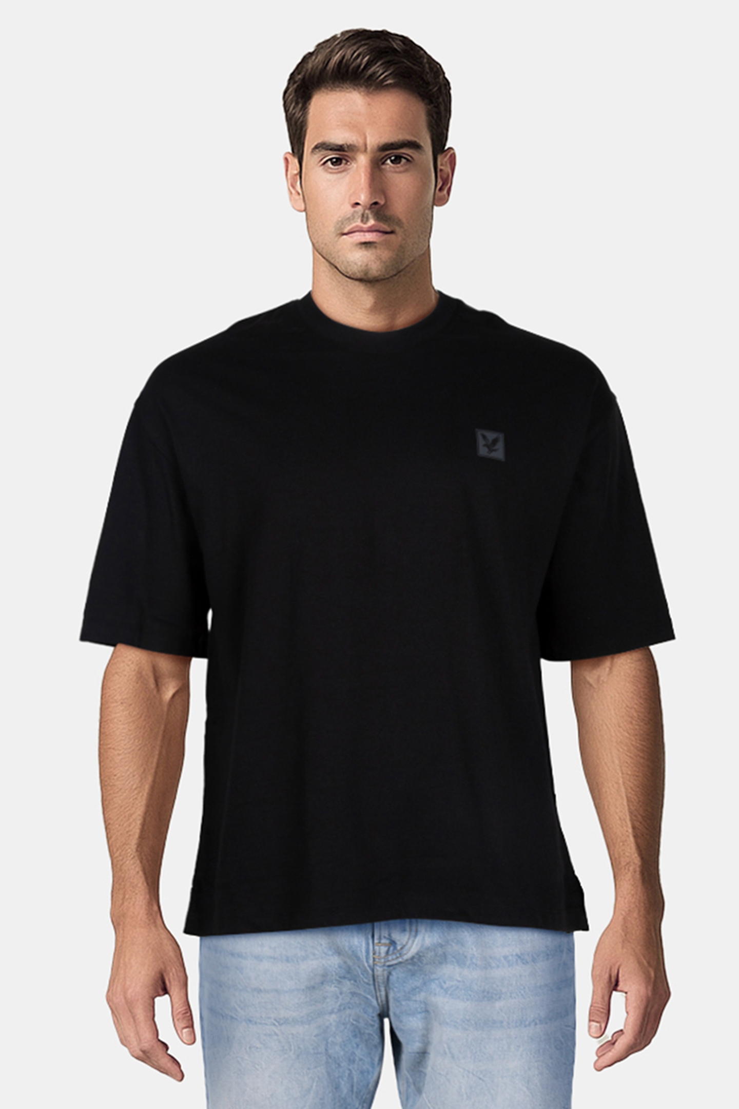 STRIPED 3 PACK RELAXED T-SHIRT OLIVE STRIPE/MID GREY MARL/JE 2