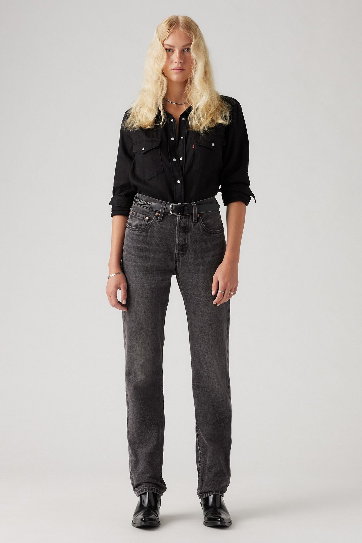 501® ORIGINAL JEANS BLACK 1