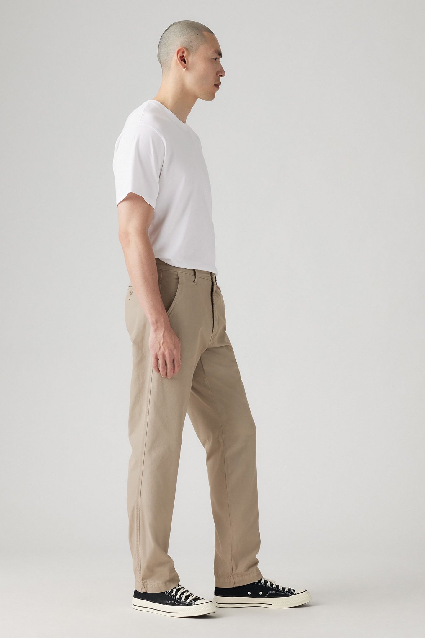 CHINO AUTHENTIC RELAXED TROUSERS NEUTRAL 5