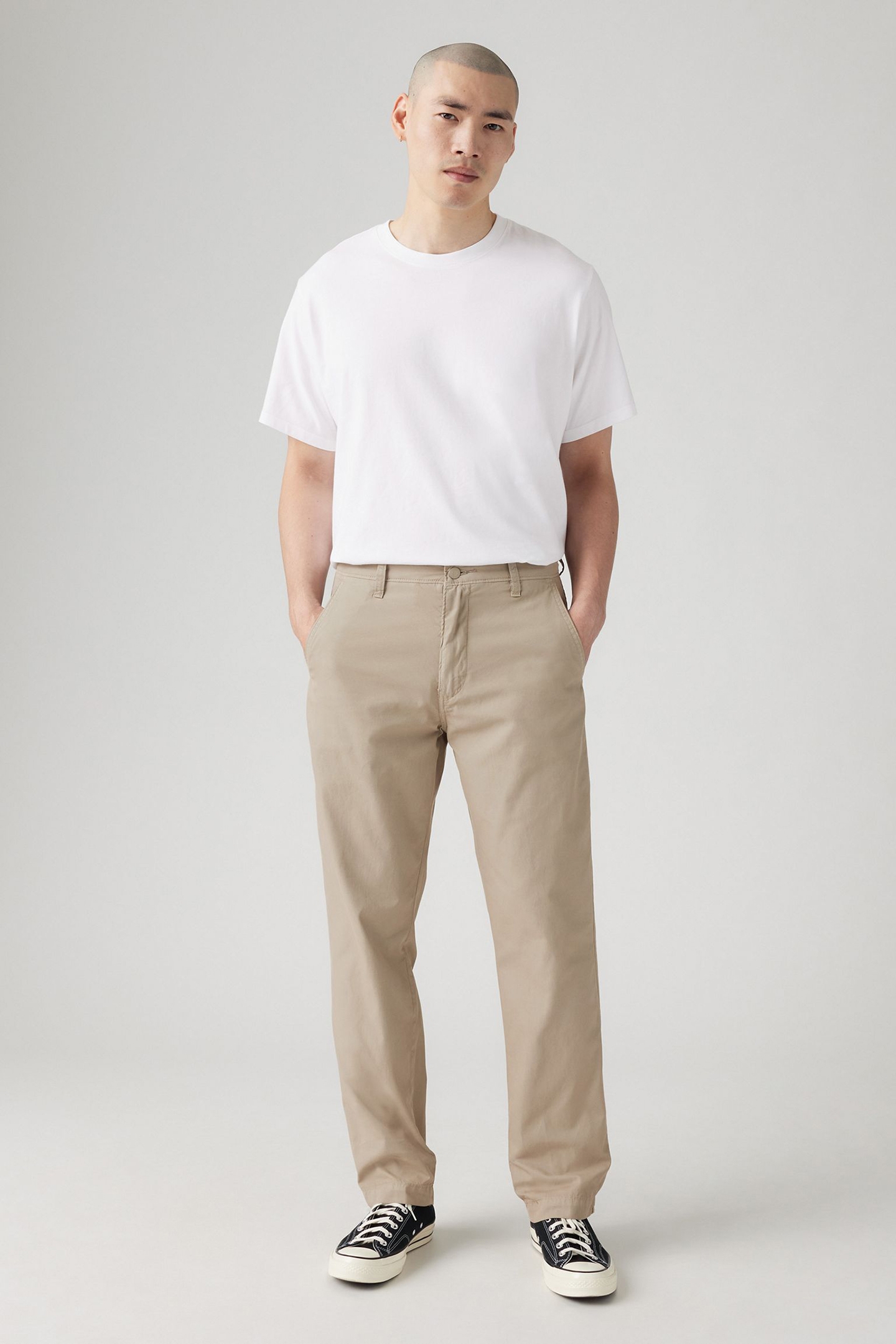 CHINO AUTHENTIC RELAXED TROUSERS NEUTRAL 2