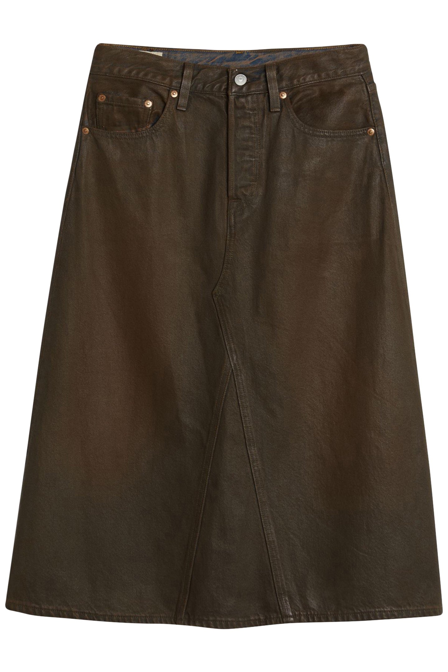 PAY DAY SKIRT BROWN 4