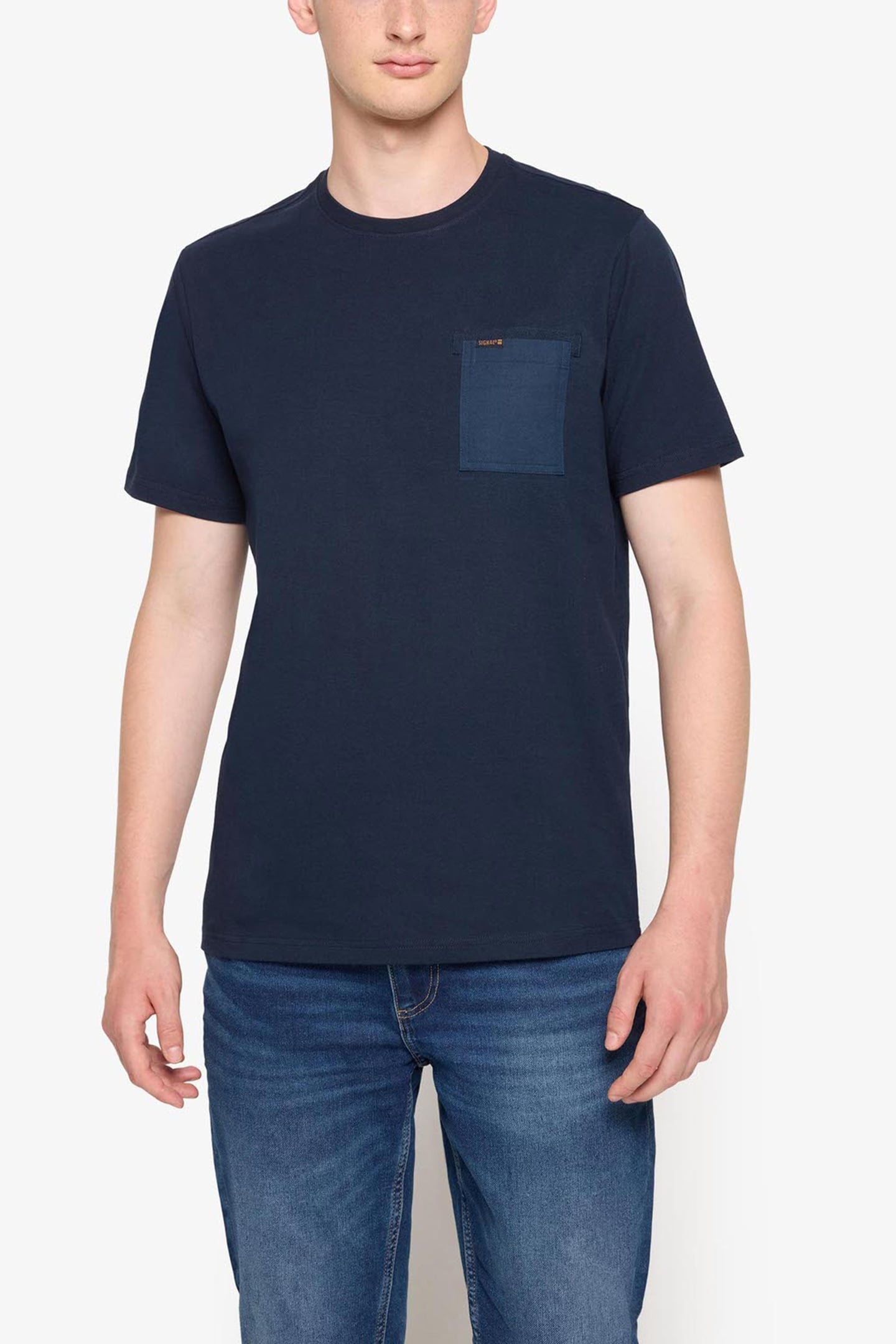CARLOSI POCKET TEE + DEEP MARINE 1