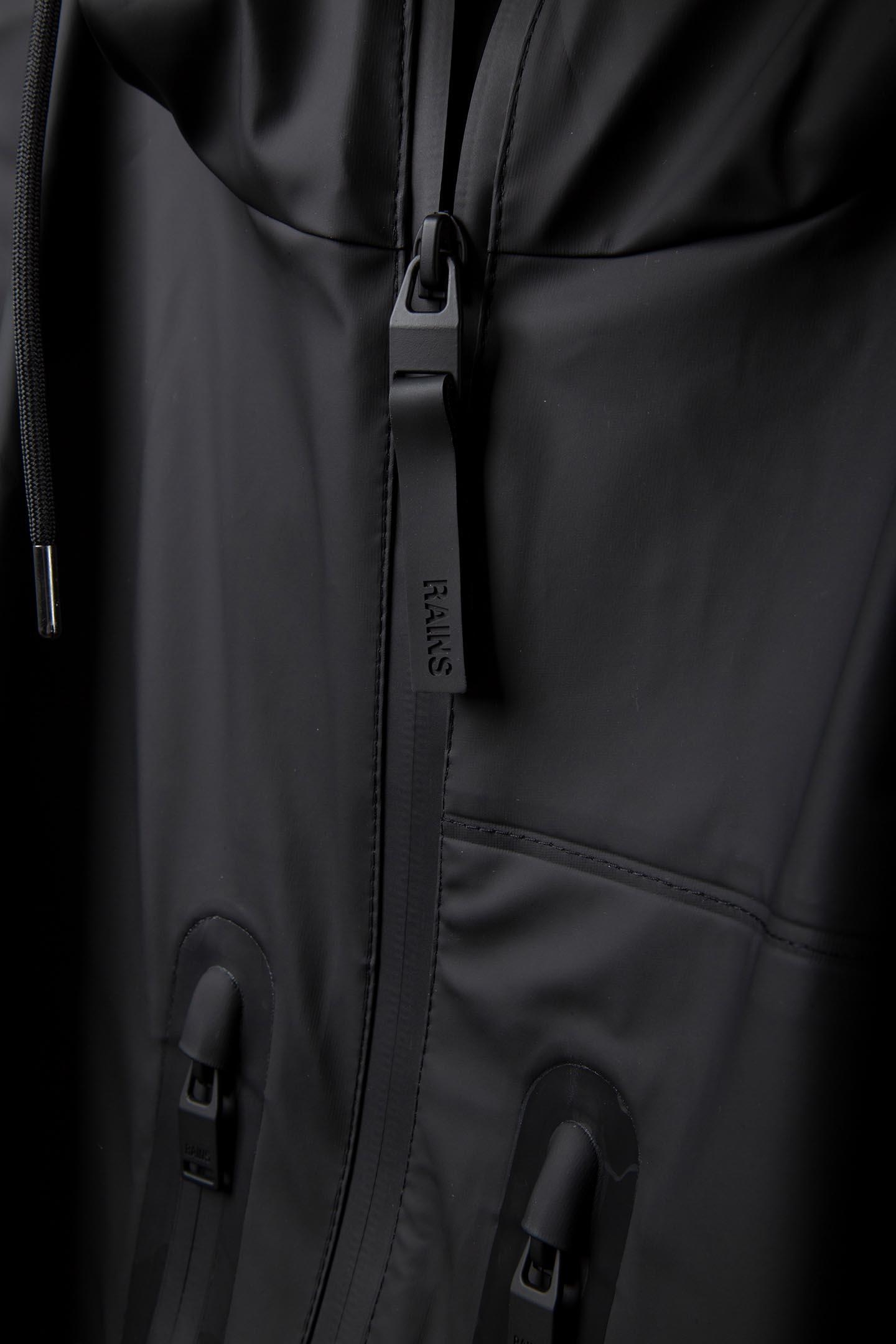 UNISEX CARGO LONG JACKET W3 BLACK 6