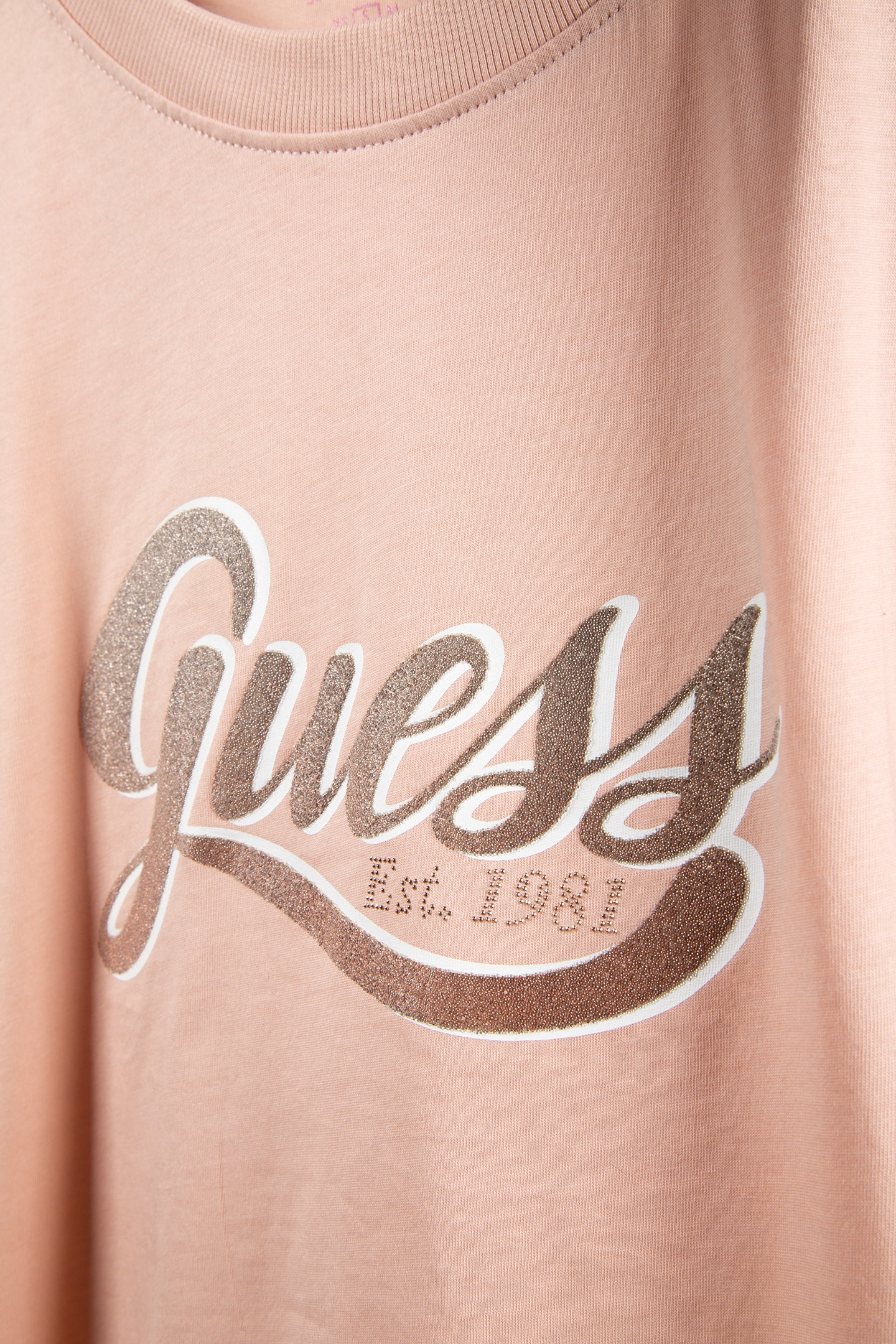 SS CN GLITTERY LOGO PALE SAND 5