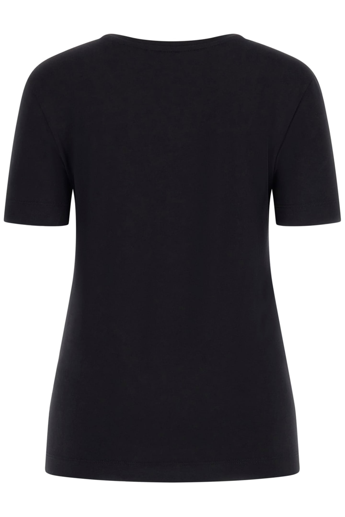 MARCIANO BY GUESS MILVA RN SS TSHIRT JET BLACK 2