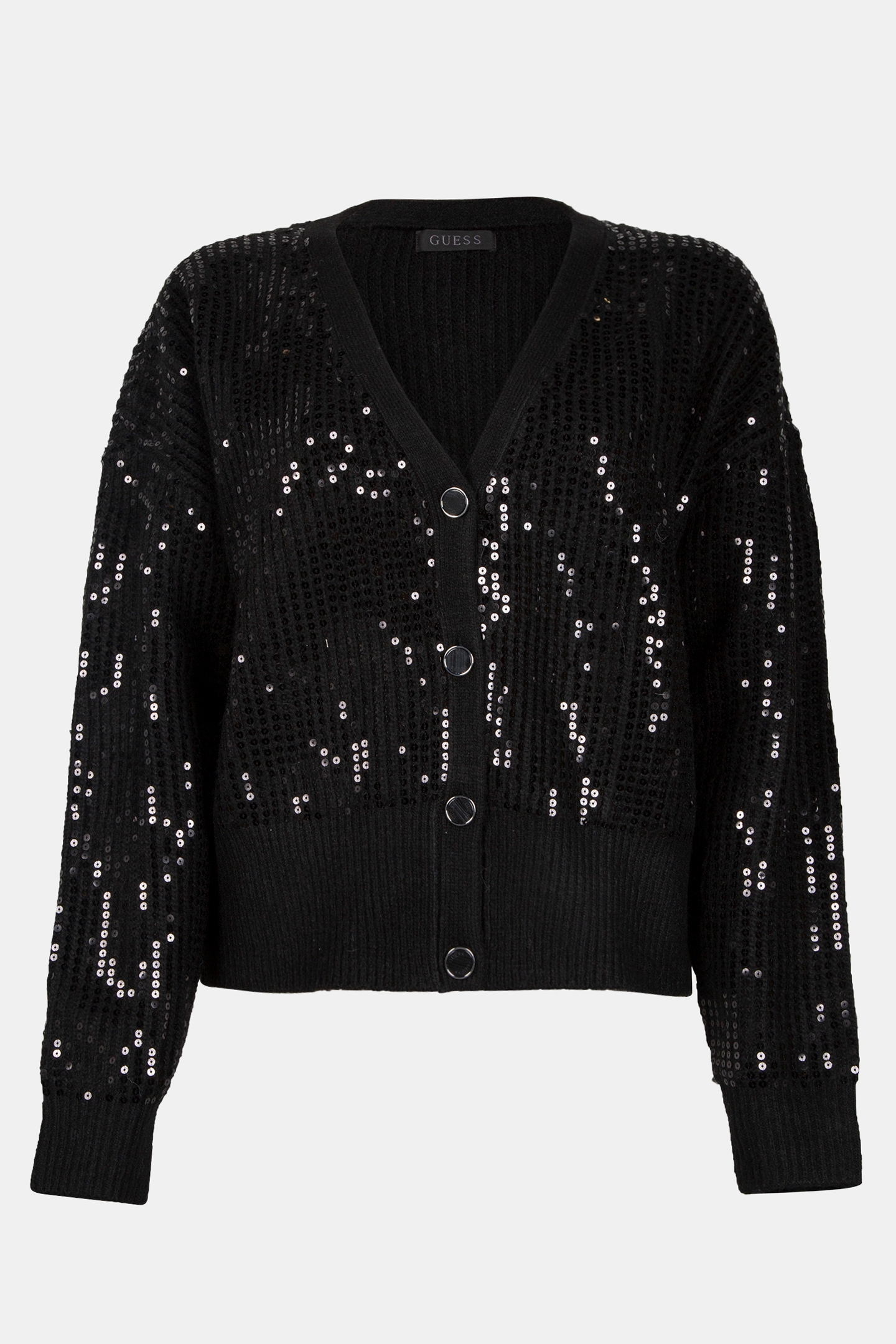 RILEY LS VN SEQUINS JET BLACK A996 3