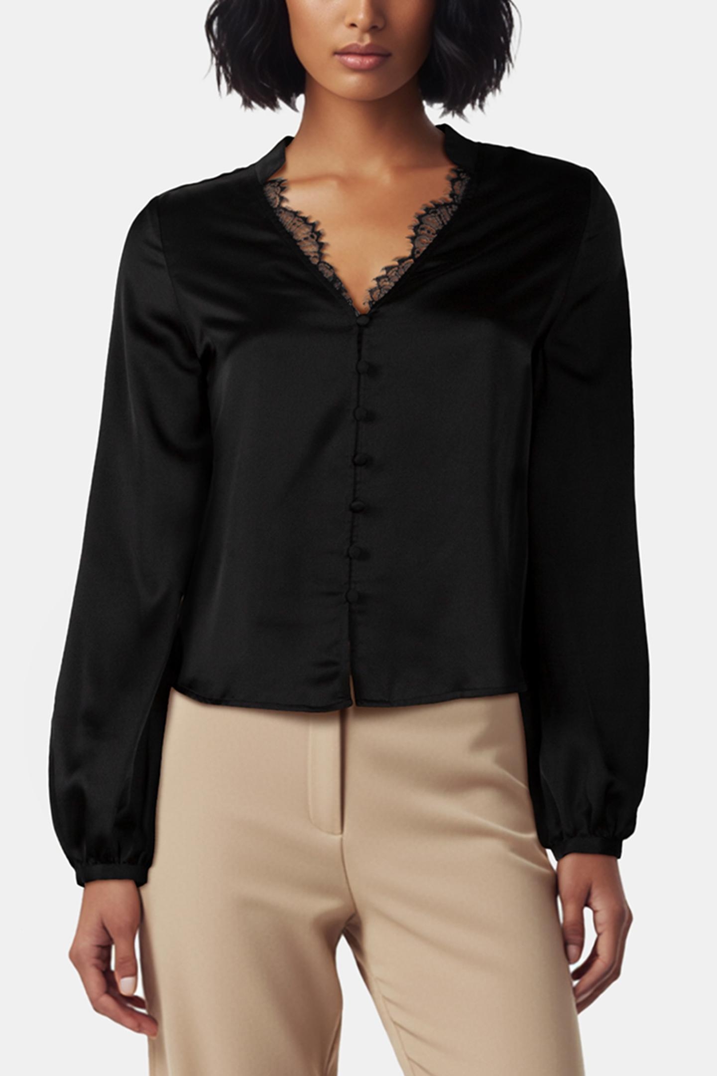 PATRICE BLOUSE JET BLACK A996 2