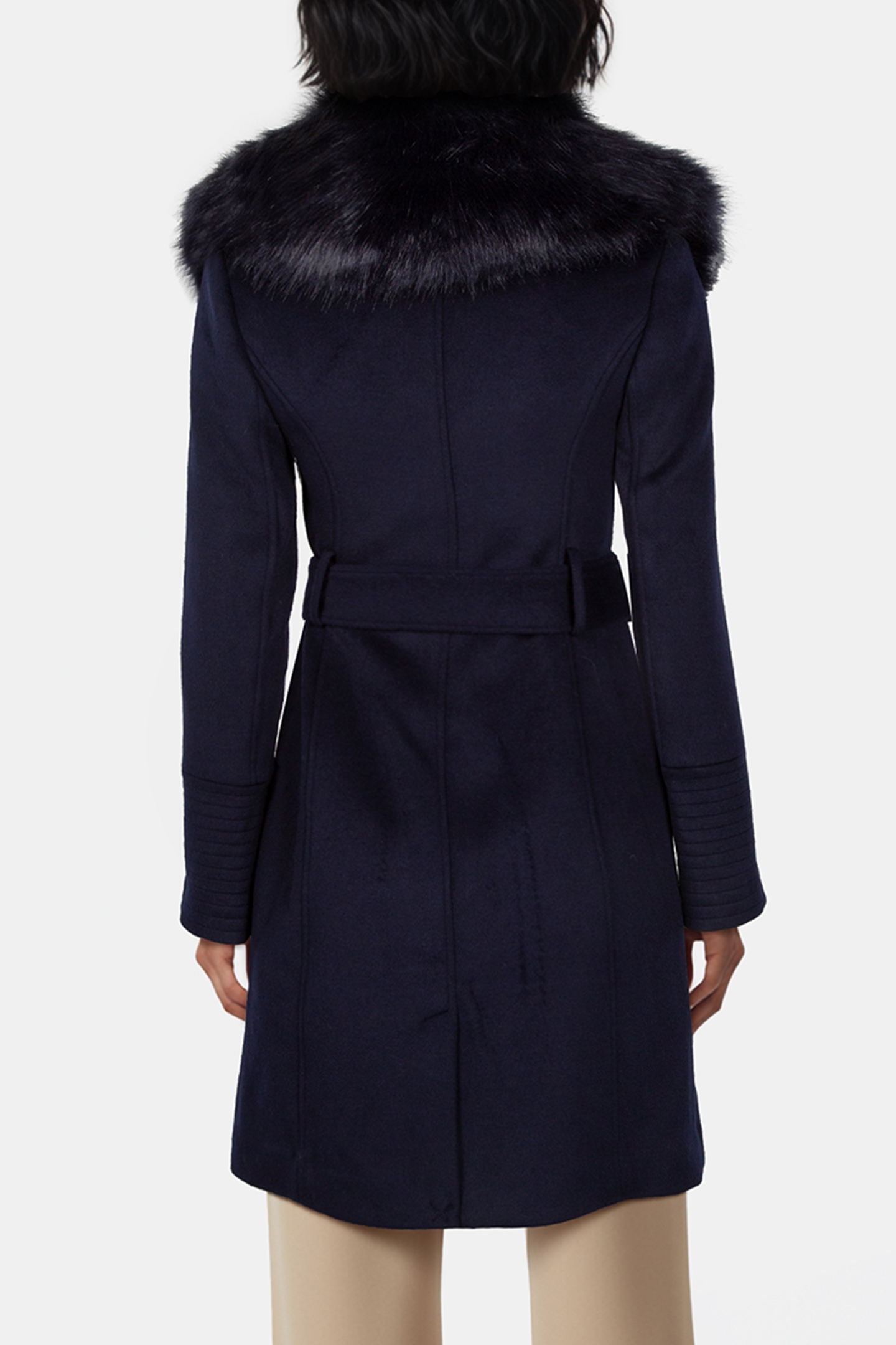 LORETA COAT SMART BLUE MULTI 2