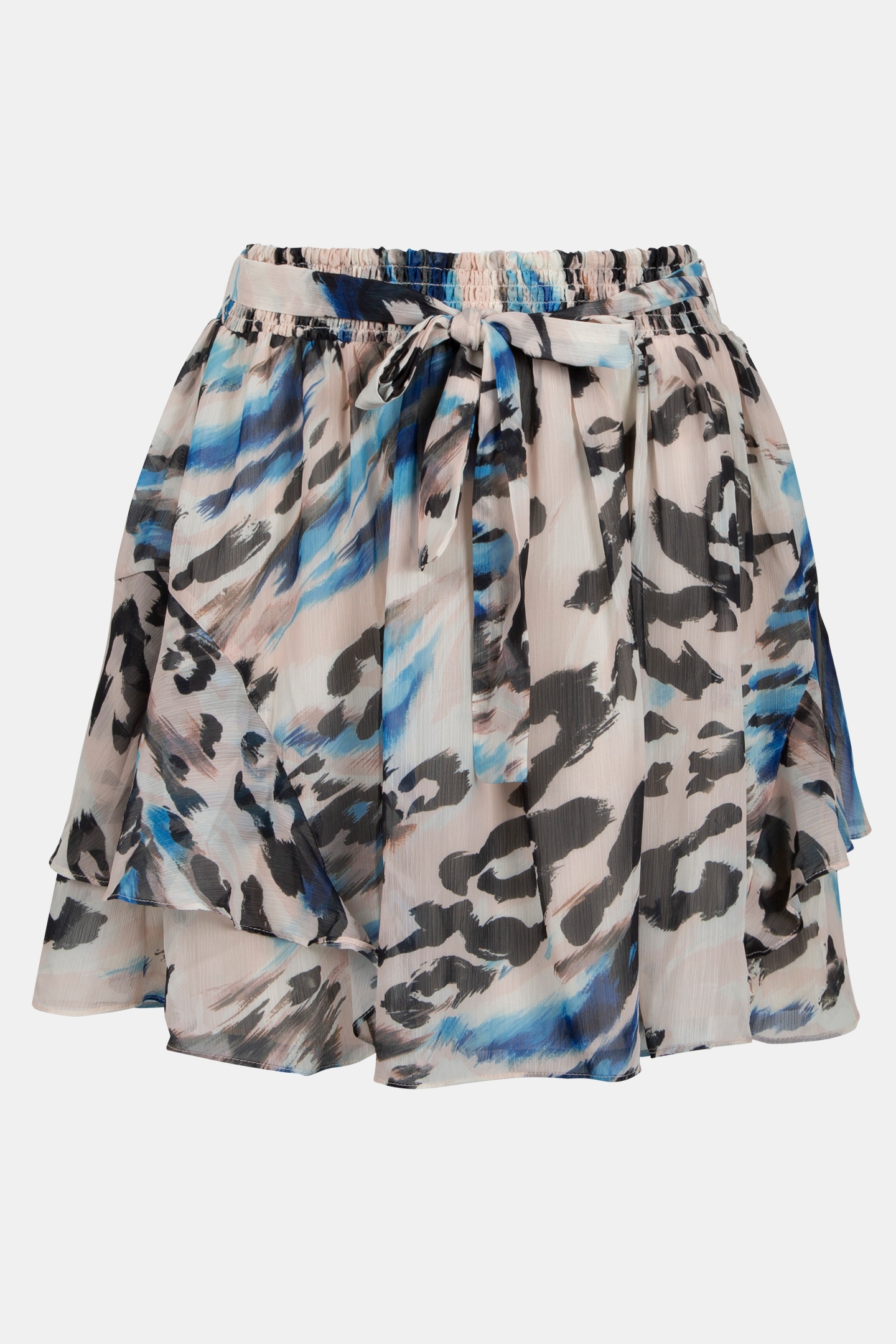 GUESS ECO LAILA MINI SKIRT ABSTRACT ANIMALIER P 3