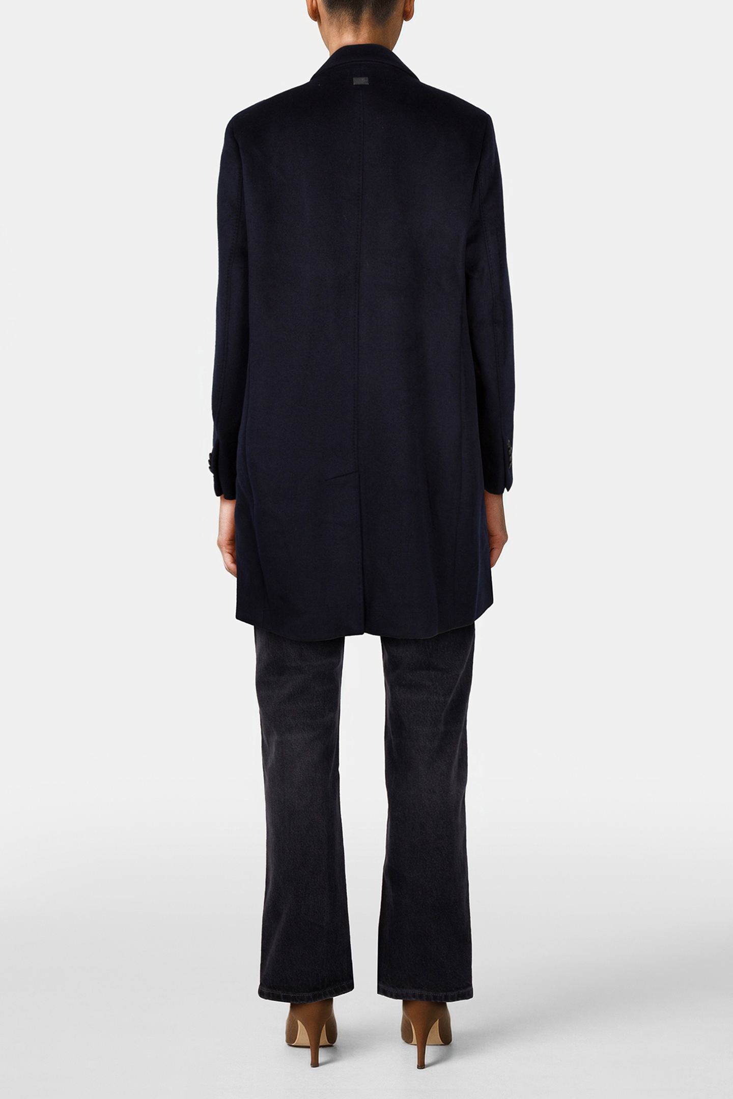 SINGLE BREASTED COAT NAVY SEA 2