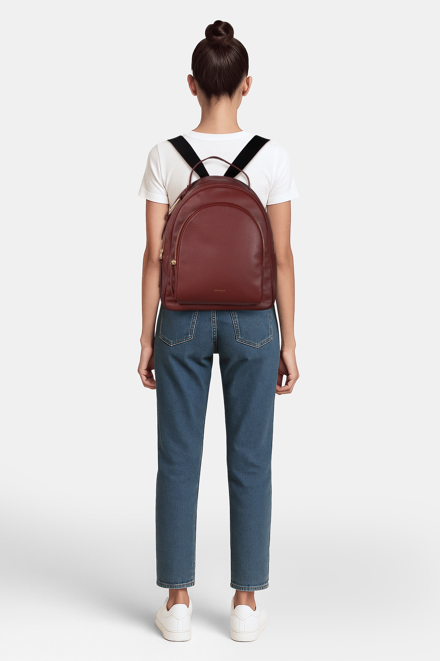 GRAINED LEATHER BACKPACK 1