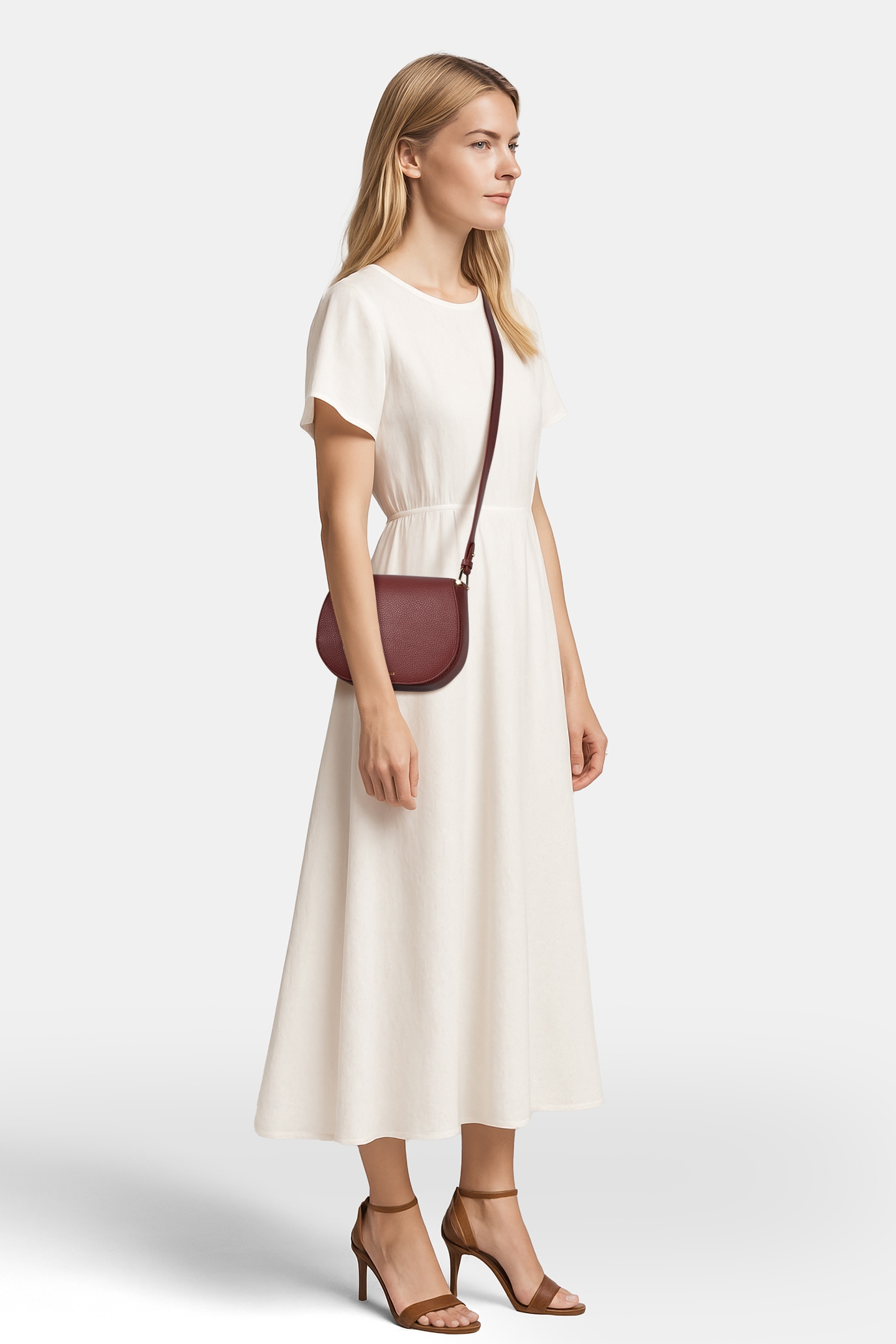 MINI CROSS BODY IN GRAINED LEATHER 1