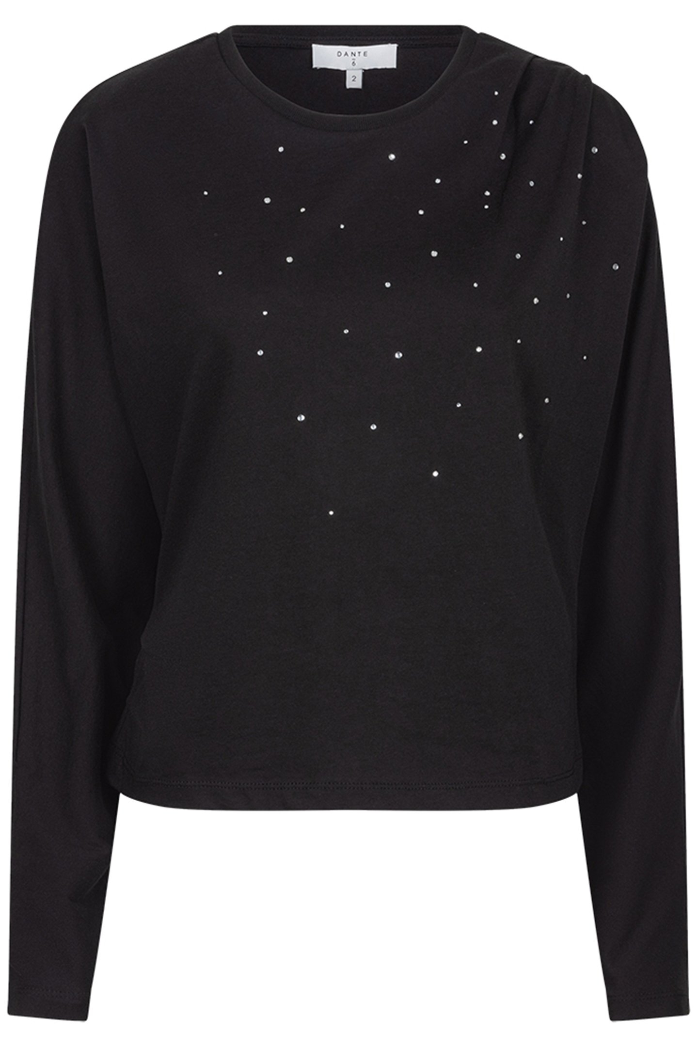 DAYVIN EMBELLISHED TOP RAVEN 3