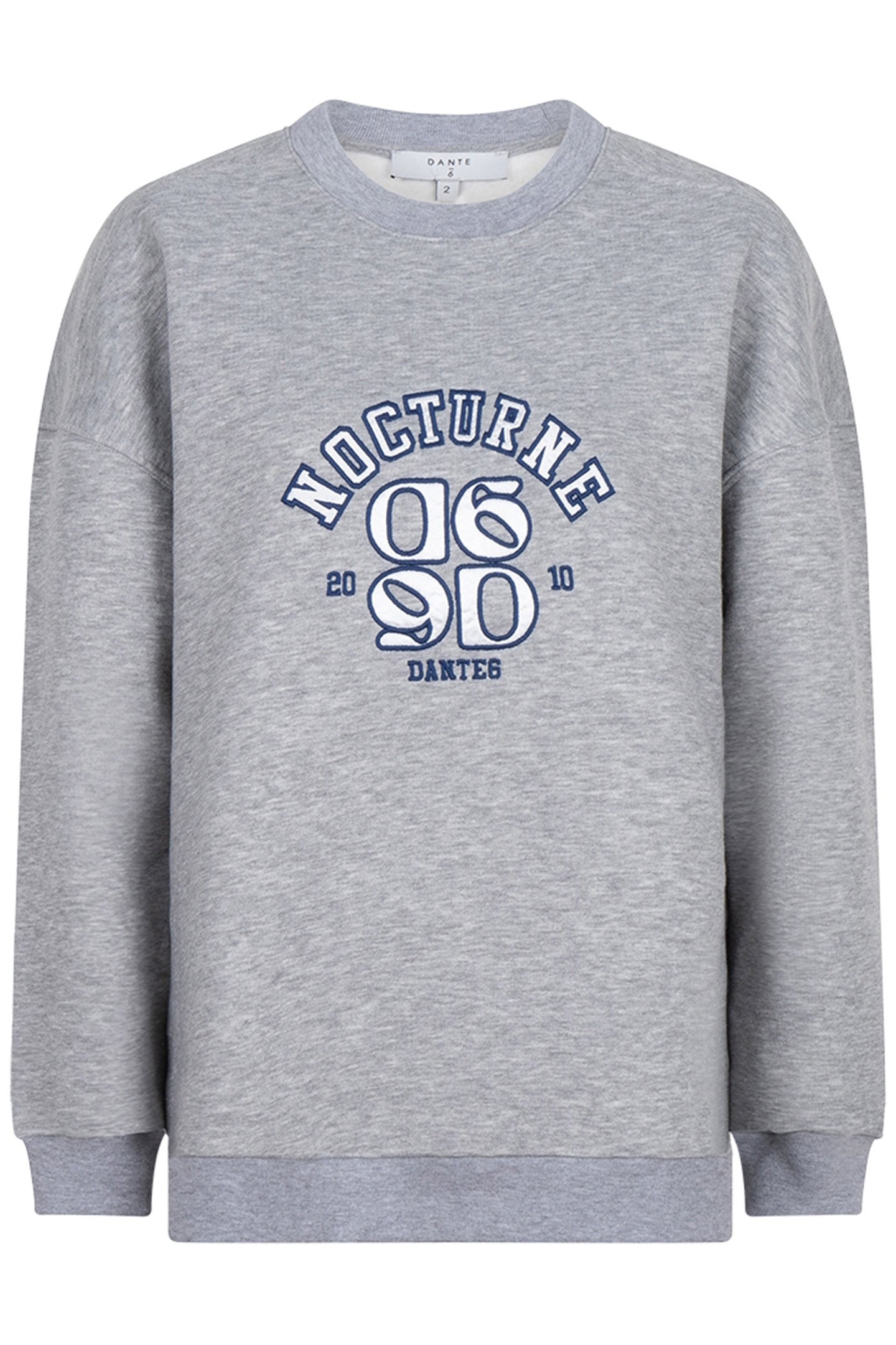 NOCTURNE LONG SWEATER HEATHER GREY 2