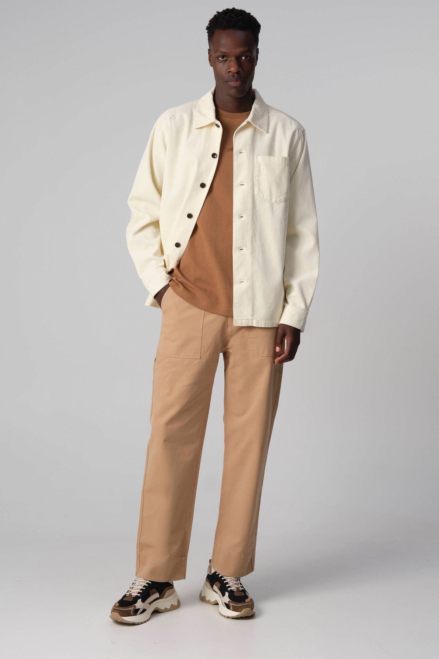 J.C. RAGS ROUX OVERSHIRT COCONUT MILK 3