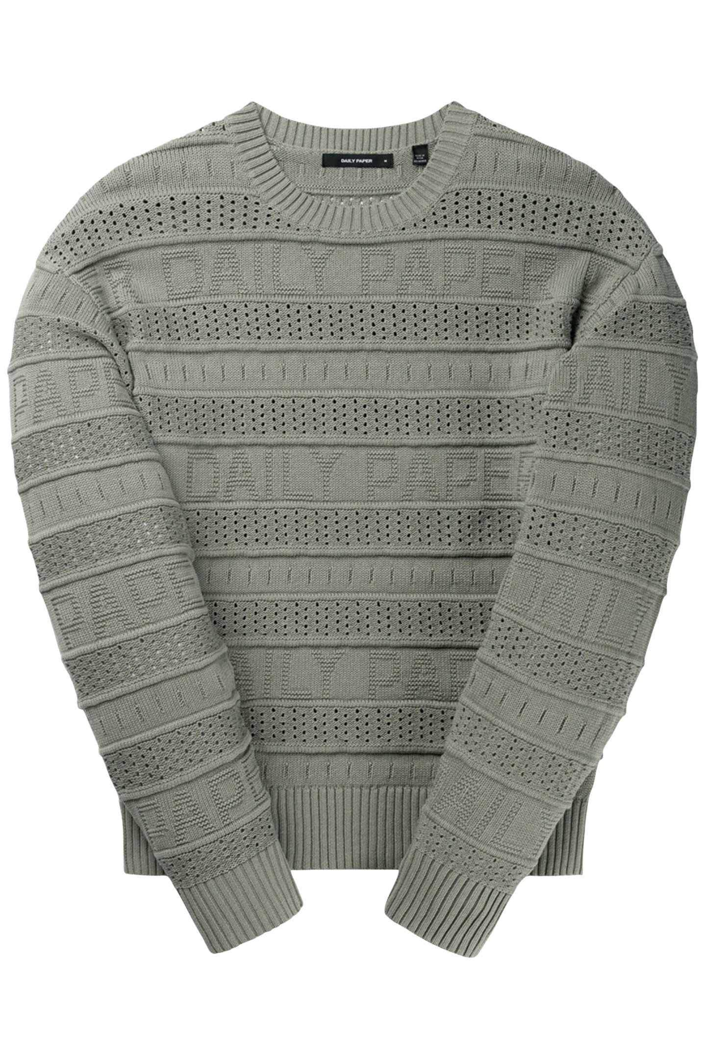 RAJIH KNIT SWEATER GREY 4