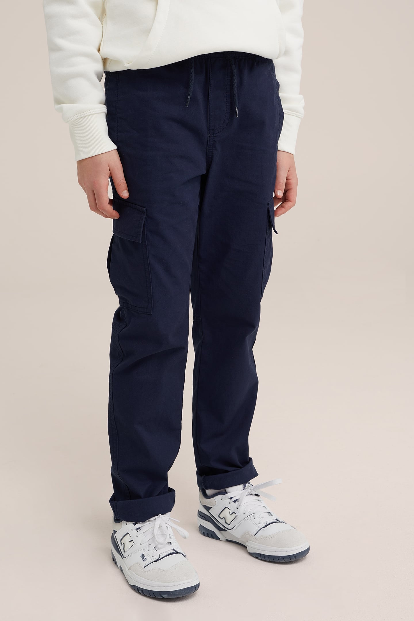 CARGO PANTS DARK BLUE 1