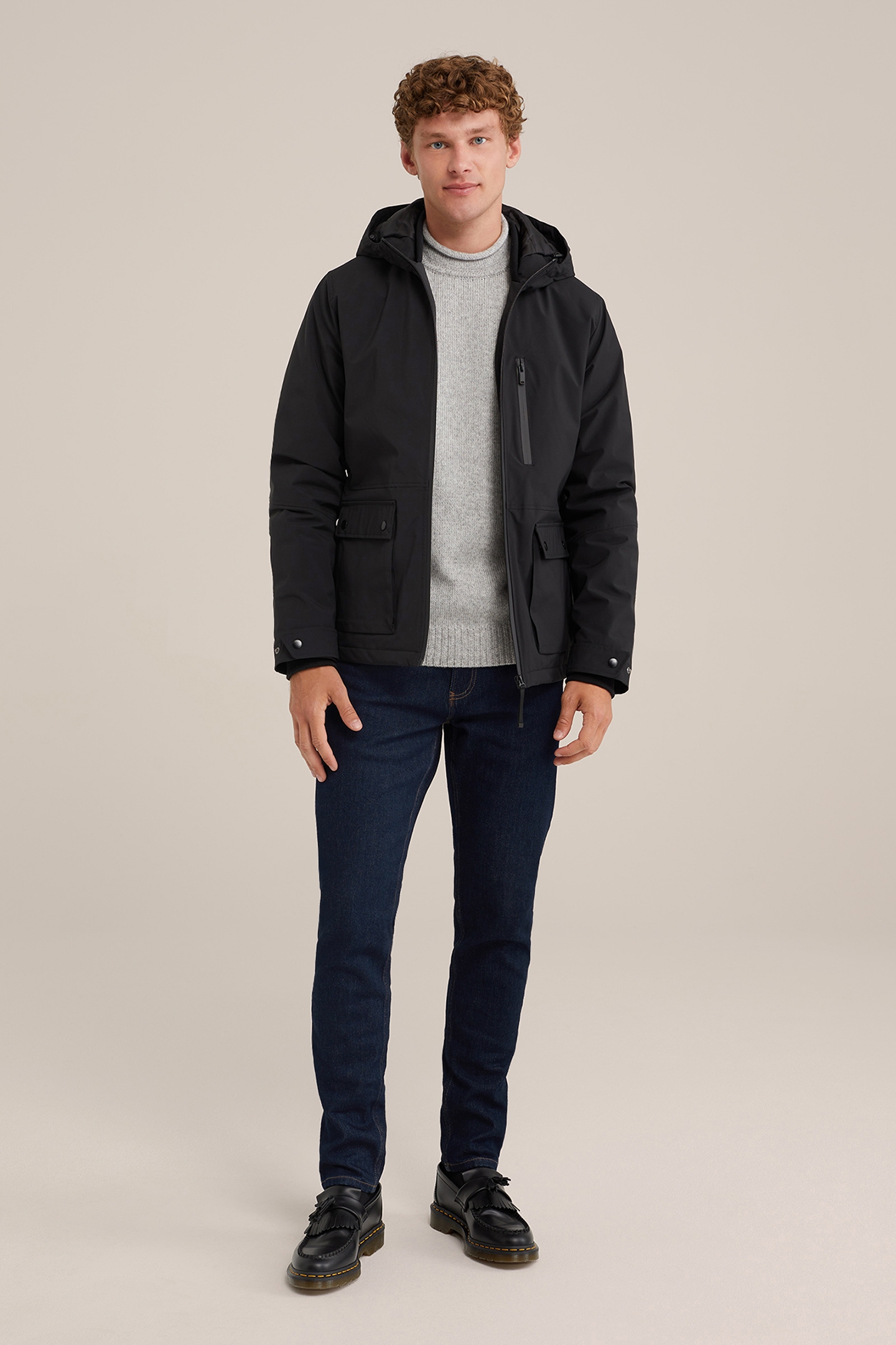 JACKET NORMAL LENGTH BLACK 3