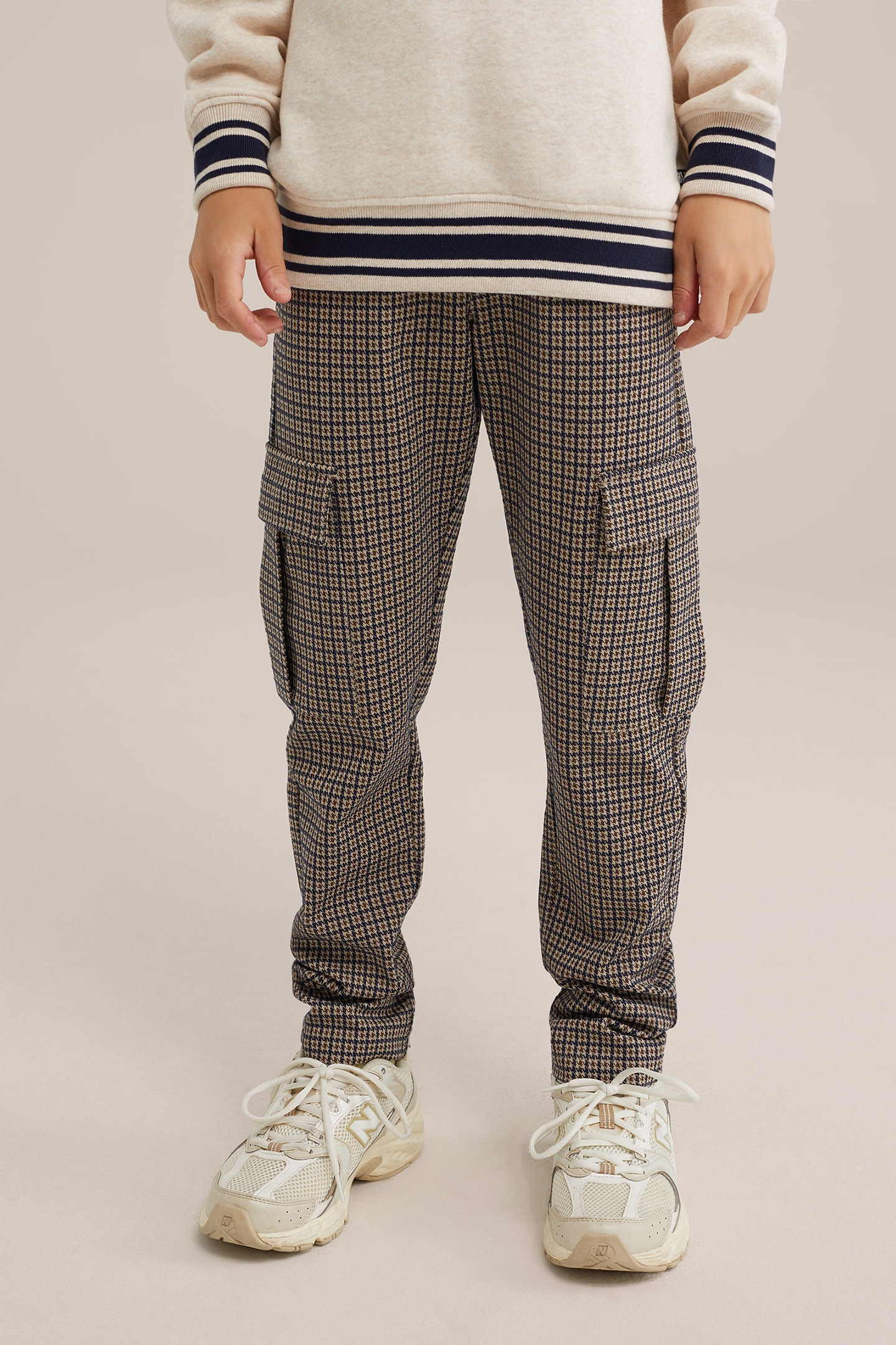 CARGO PANTS DARK BROWN 1