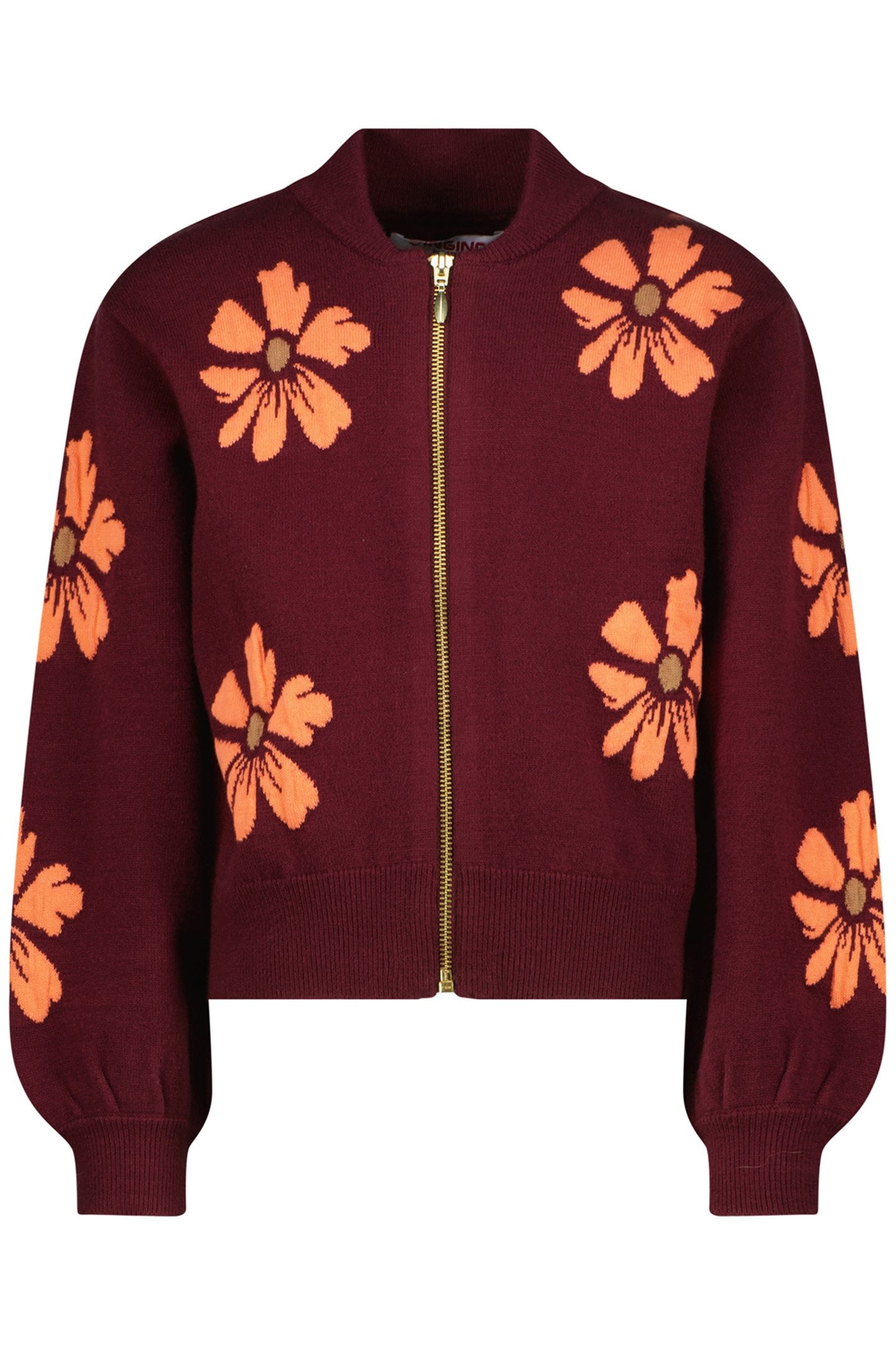 GIRLS MANIEK VEST RED WINE 3