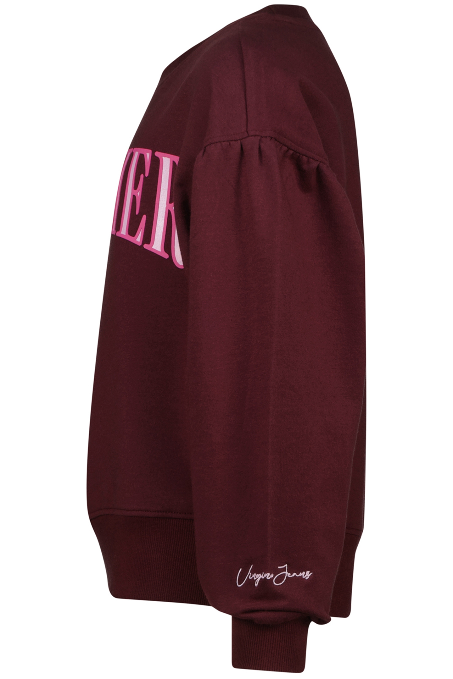 GIRLS NORAN SWEATER RED WINE 5