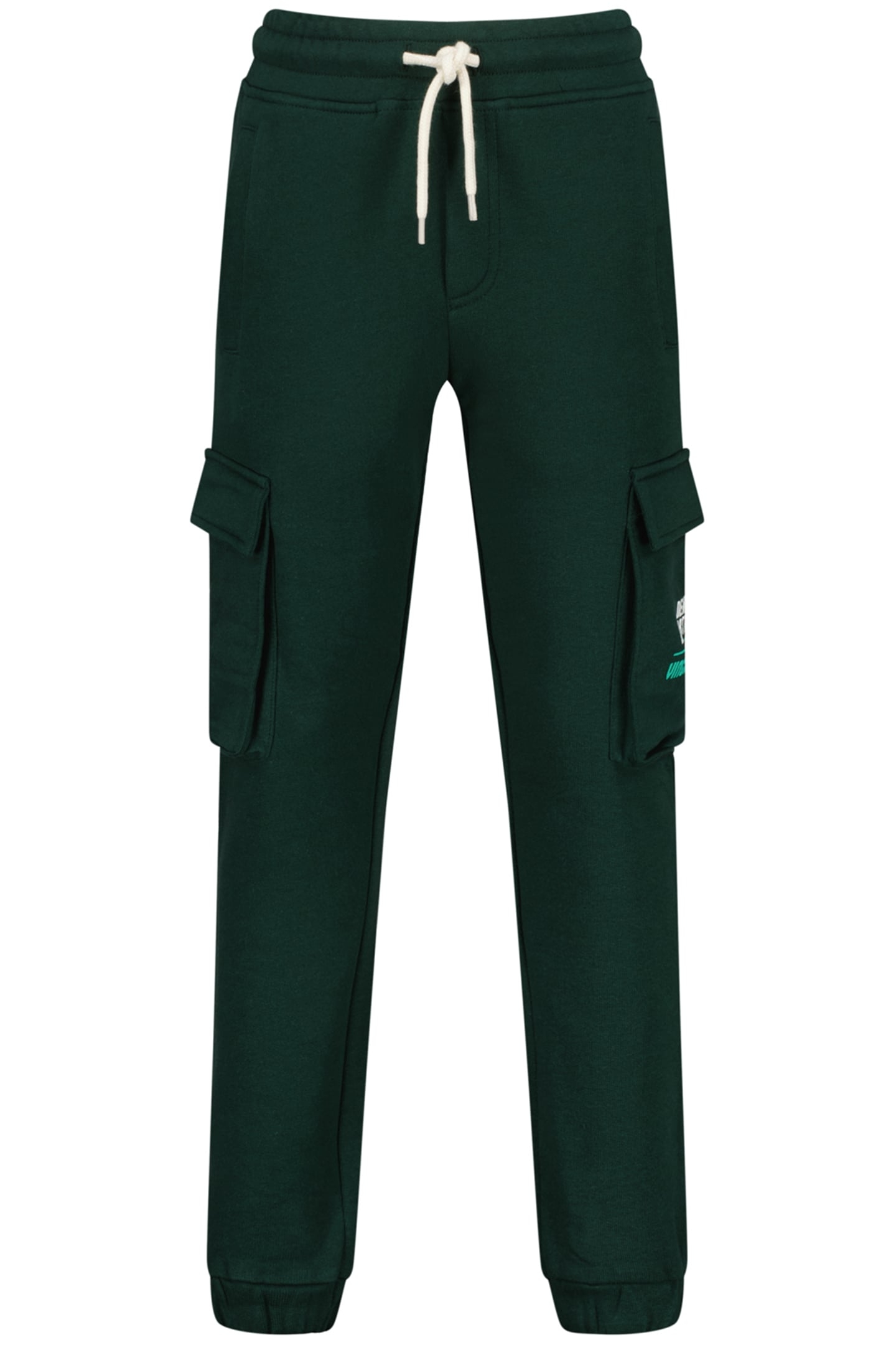 BOYS SAIN PANTS RACING GREEN 1
