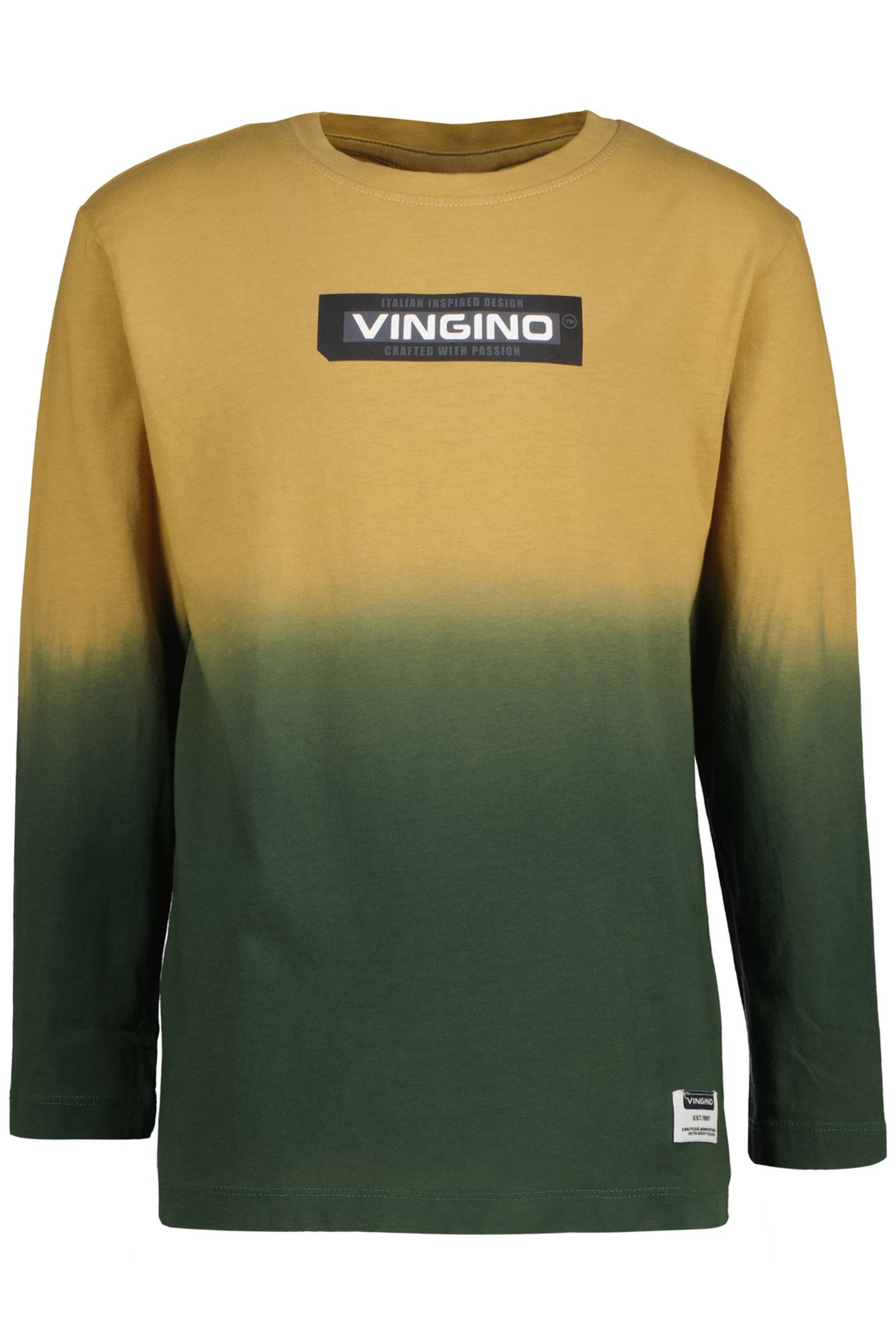 BOYS JOLK T-SHIRT RACING GREEN 1