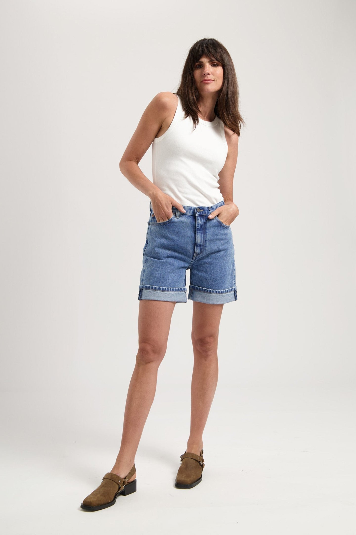 LUNA MID SHORT STONE VINTAGE 6