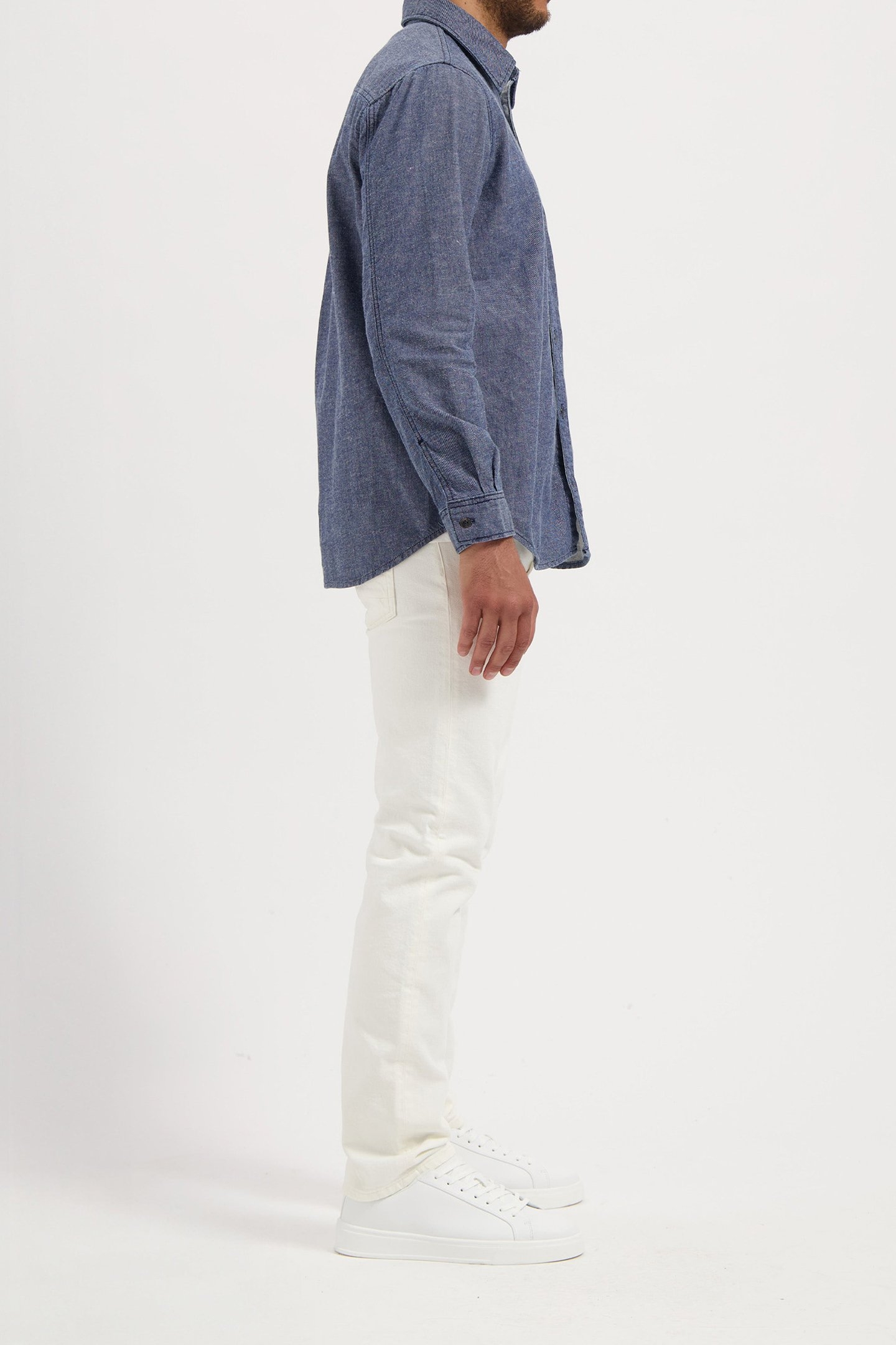 CHRIS DENIM SHIRT MEDIUM STONE 4