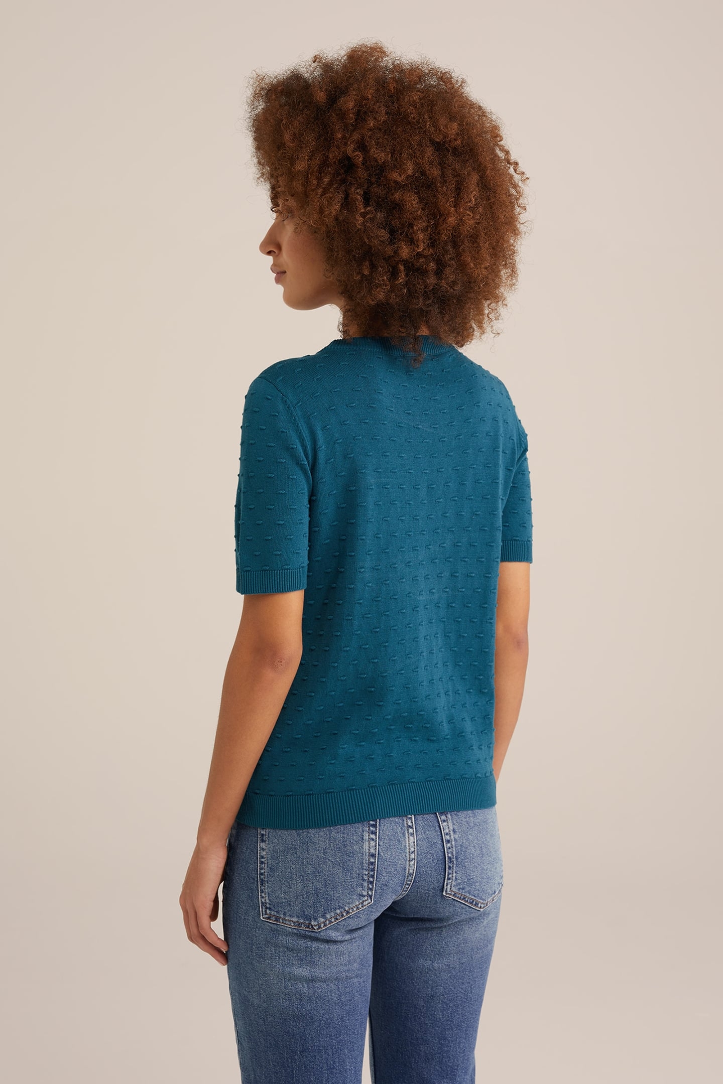 KNITTED PULLOVER SEA ​​GREEN 2