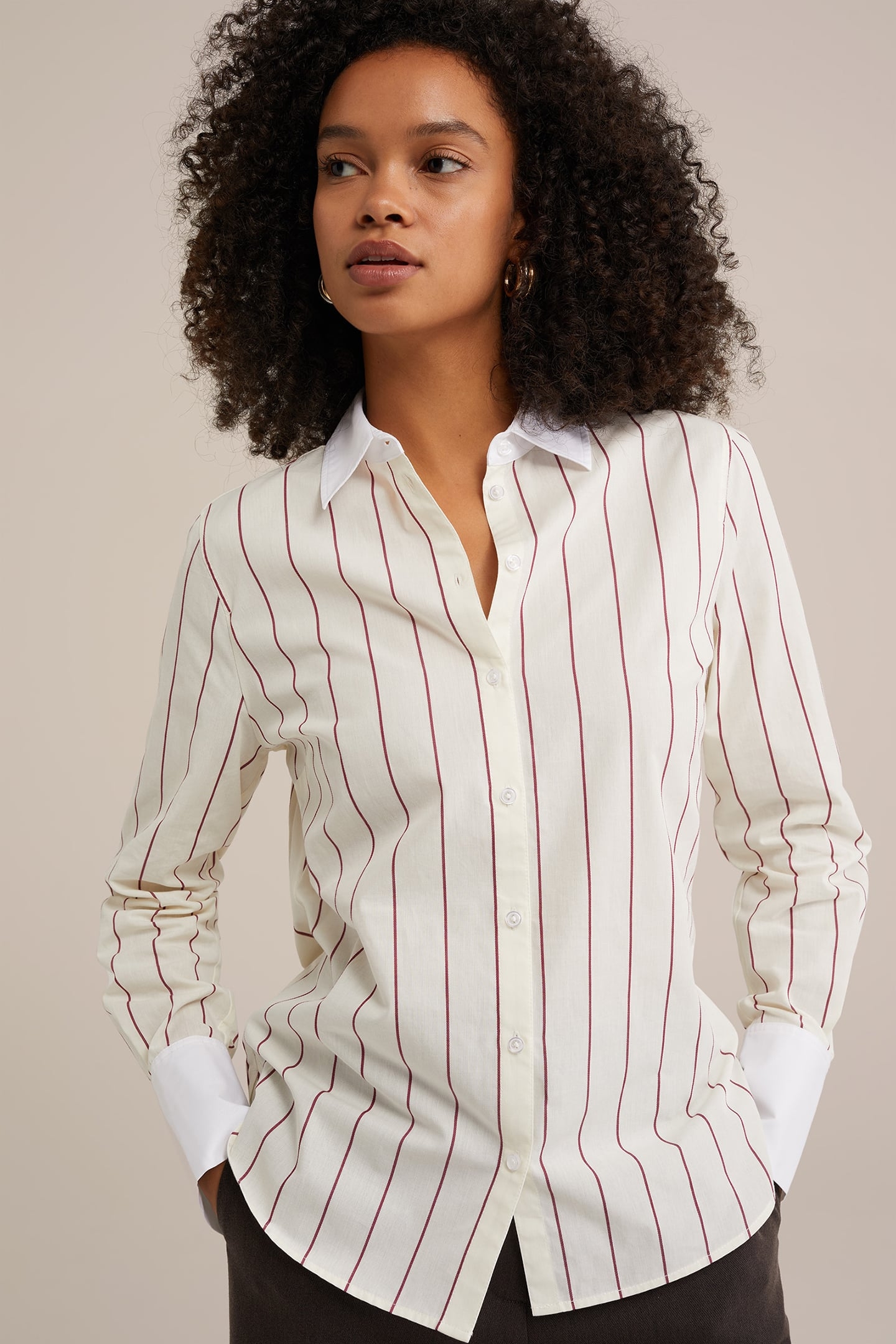 BLOUSE BURGUNDY RED 5