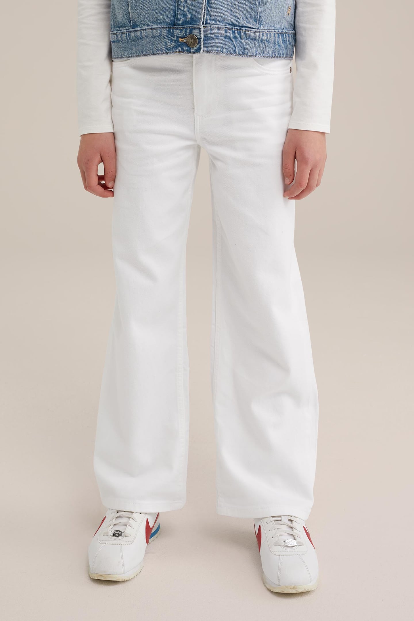 5-POCKET HIGH RISE WHITE 1
