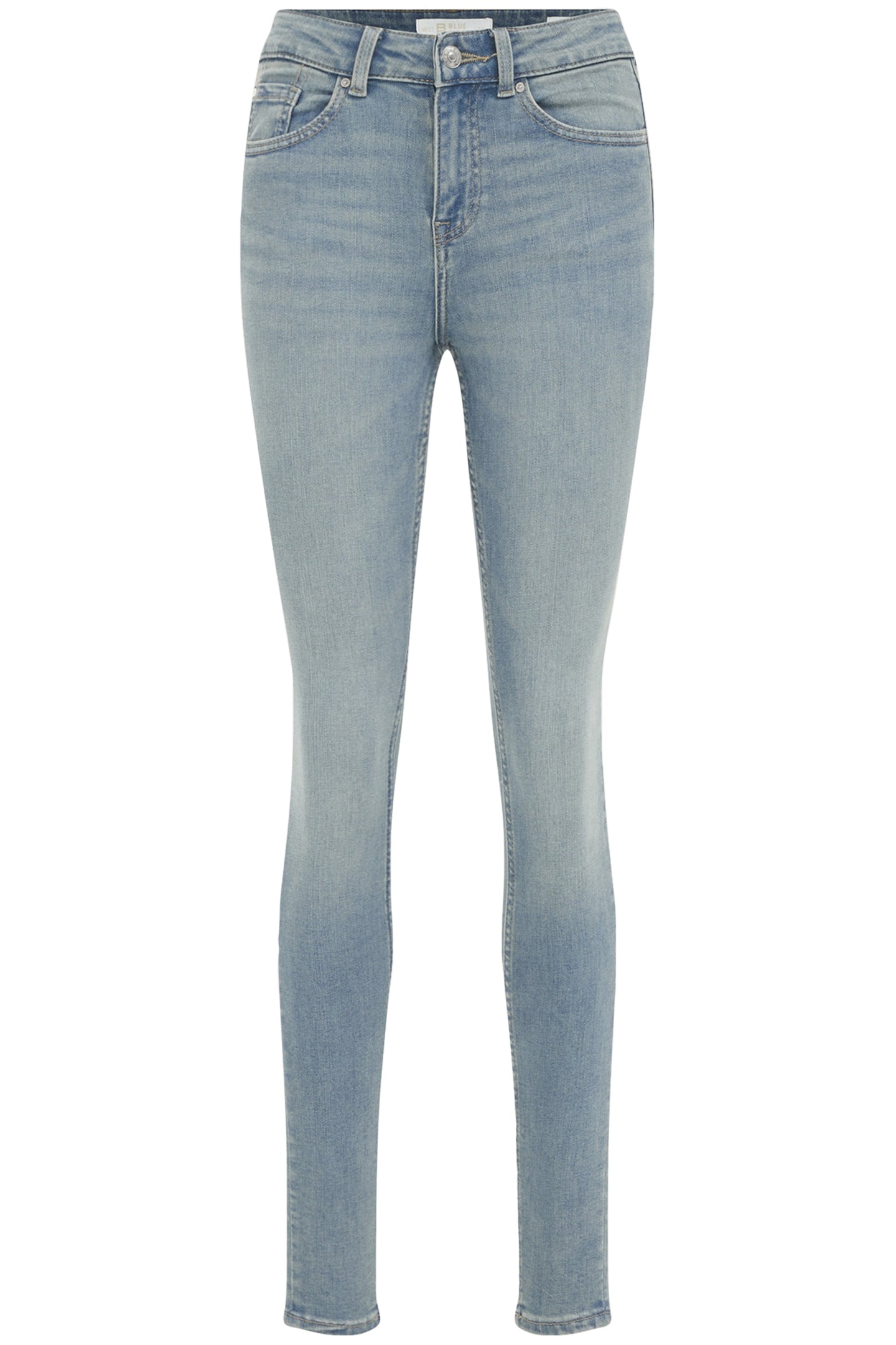 5-POCKET MID WAIST BLUE 4