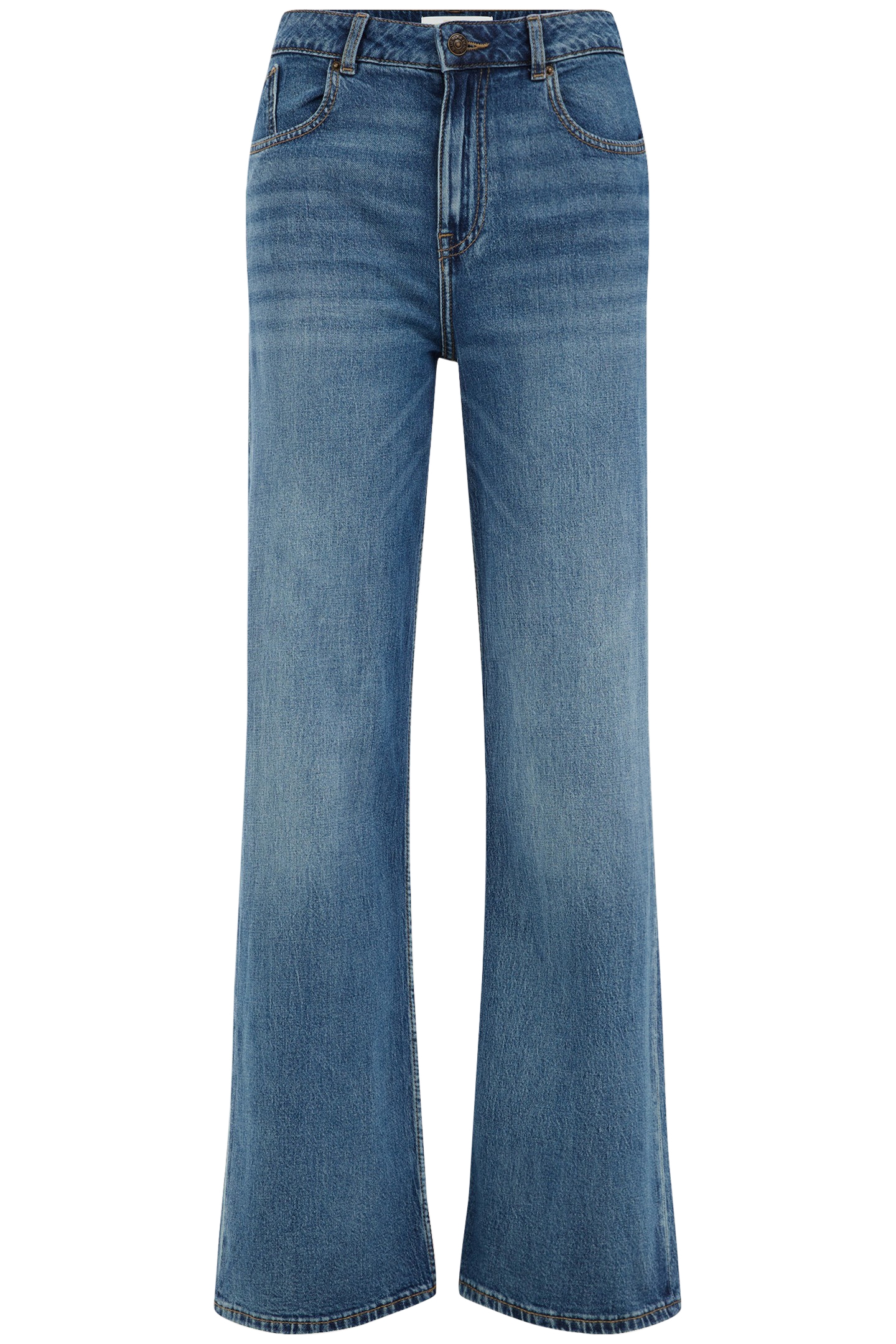 5-POCKET HIGH WAIST DARK BLUE 4