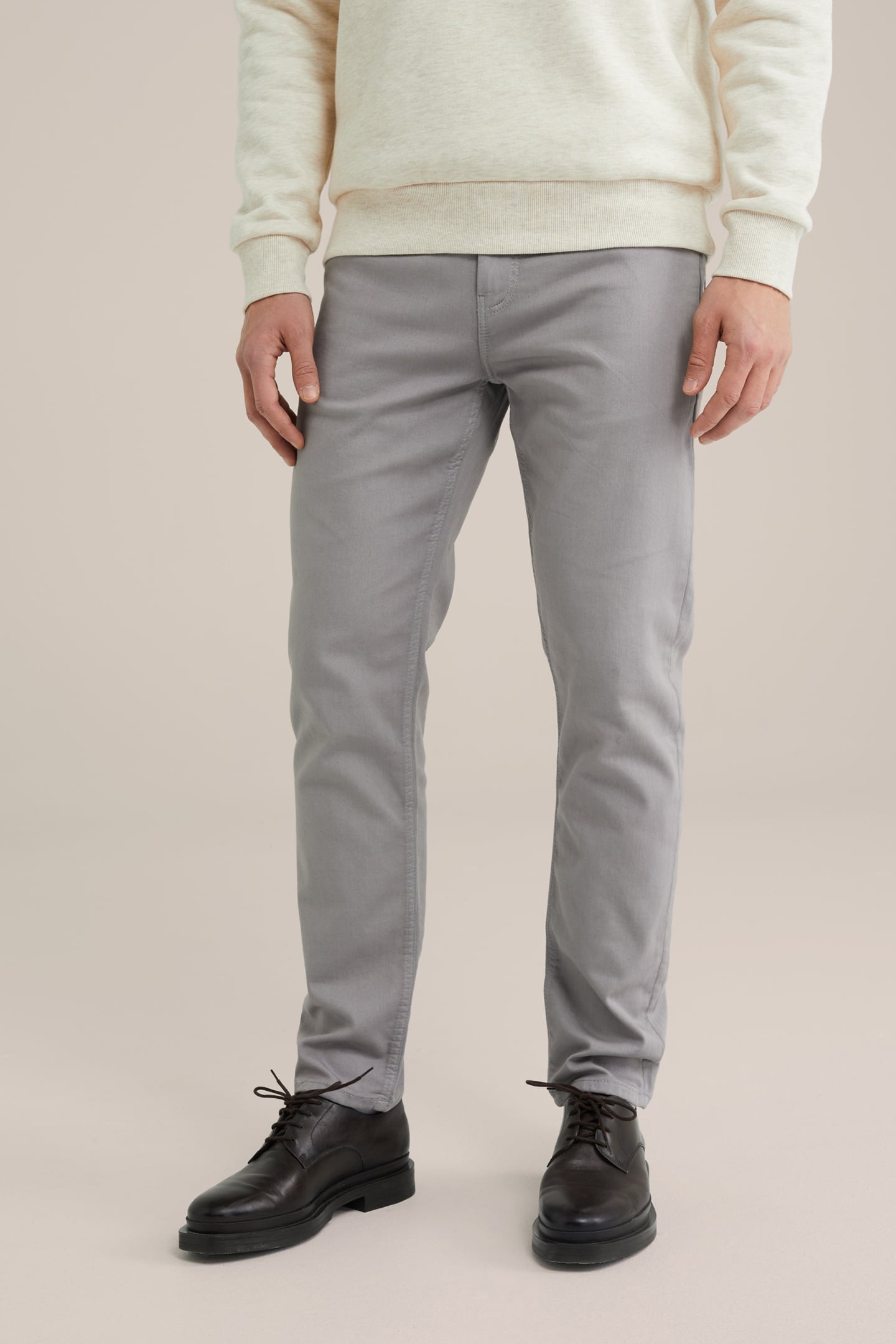 5-POCKET MID WAIST GREY 1