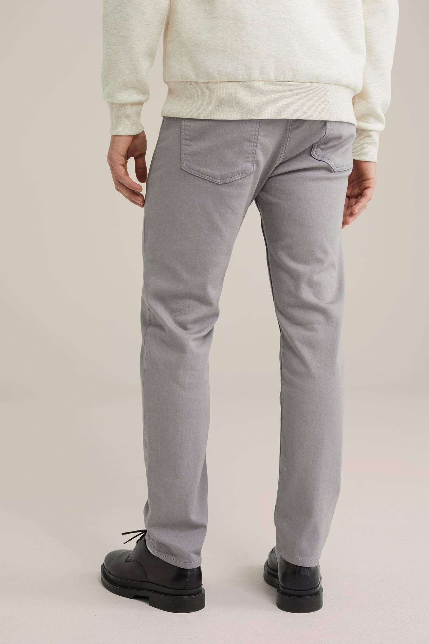 5-POCKET MID WAIST GREY 2