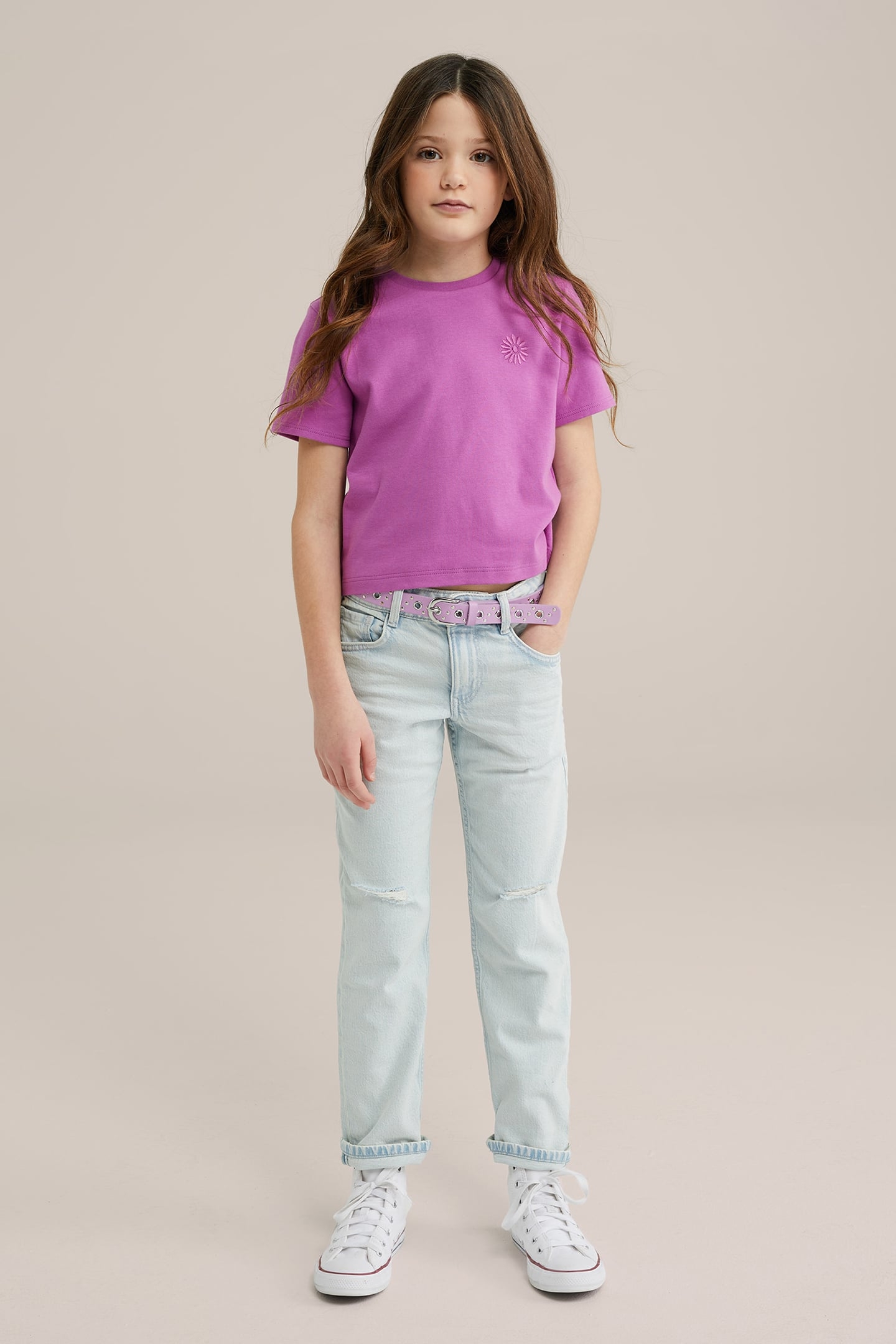 5-POCKET HIGH RISE LIGHT BLUE 2