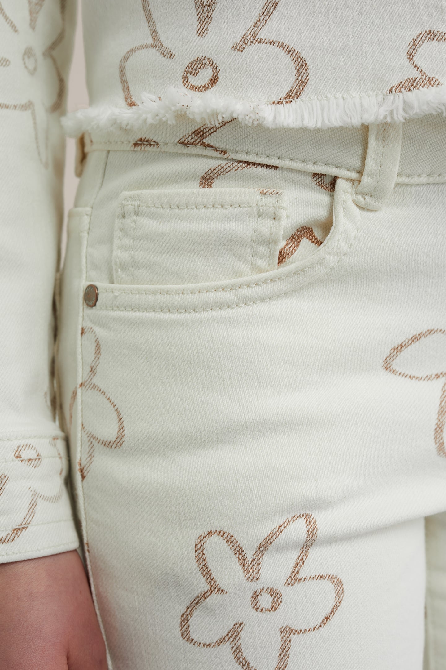 5-POCKET MID WAIST WHITE 5